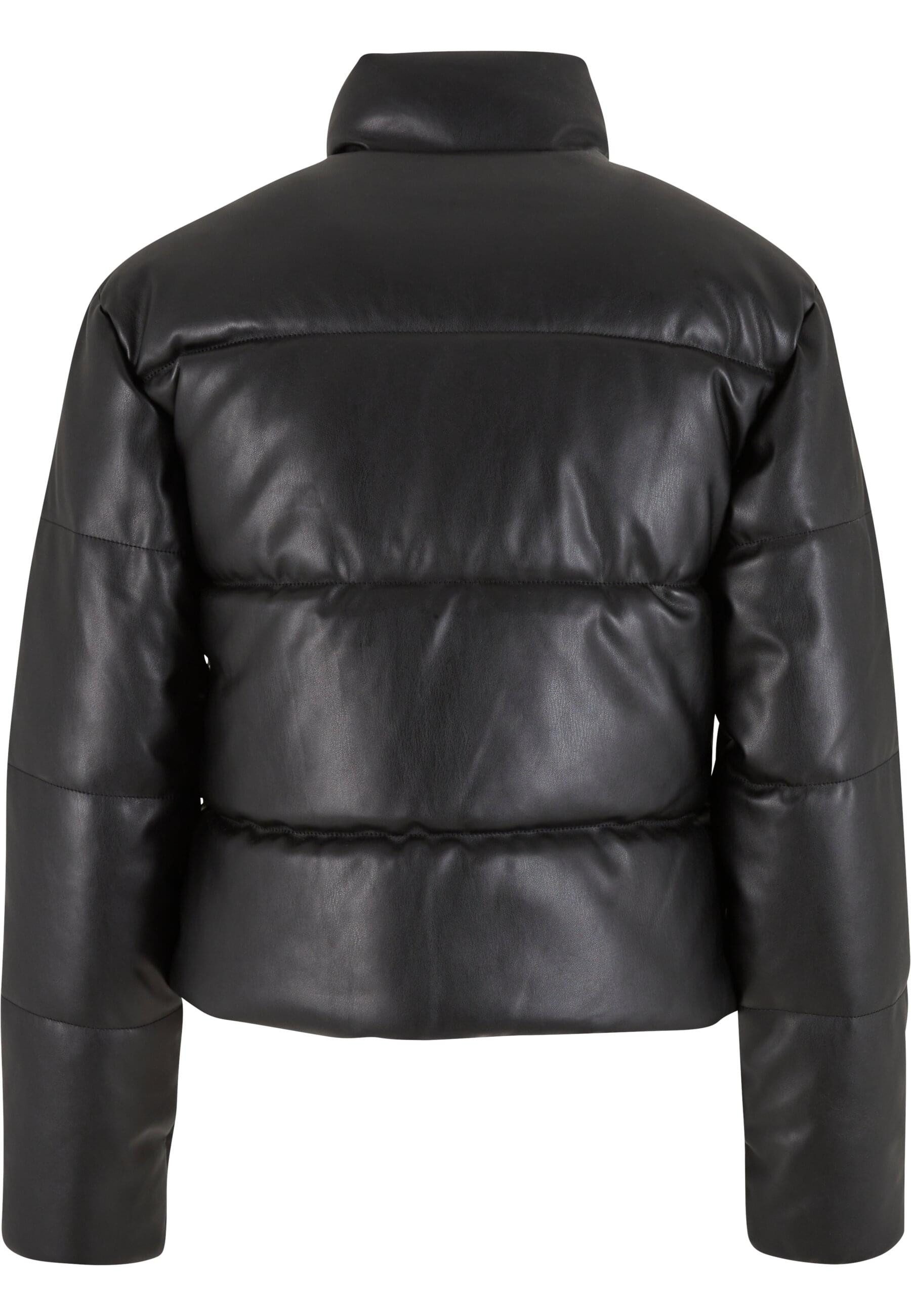 URBAN CLASSICS Allwetterjacke Urban Classics Ladies Synthetic Leather Puffe günstig online kaufen