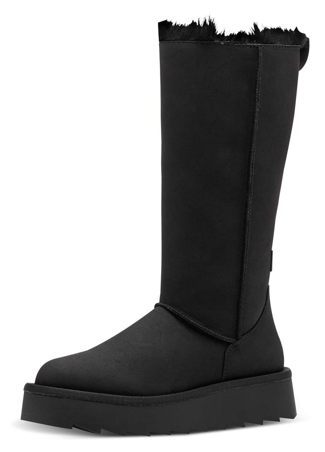 Tamaris Winterstiefel mit Anziehlasche, 30 cm Schafthöhe