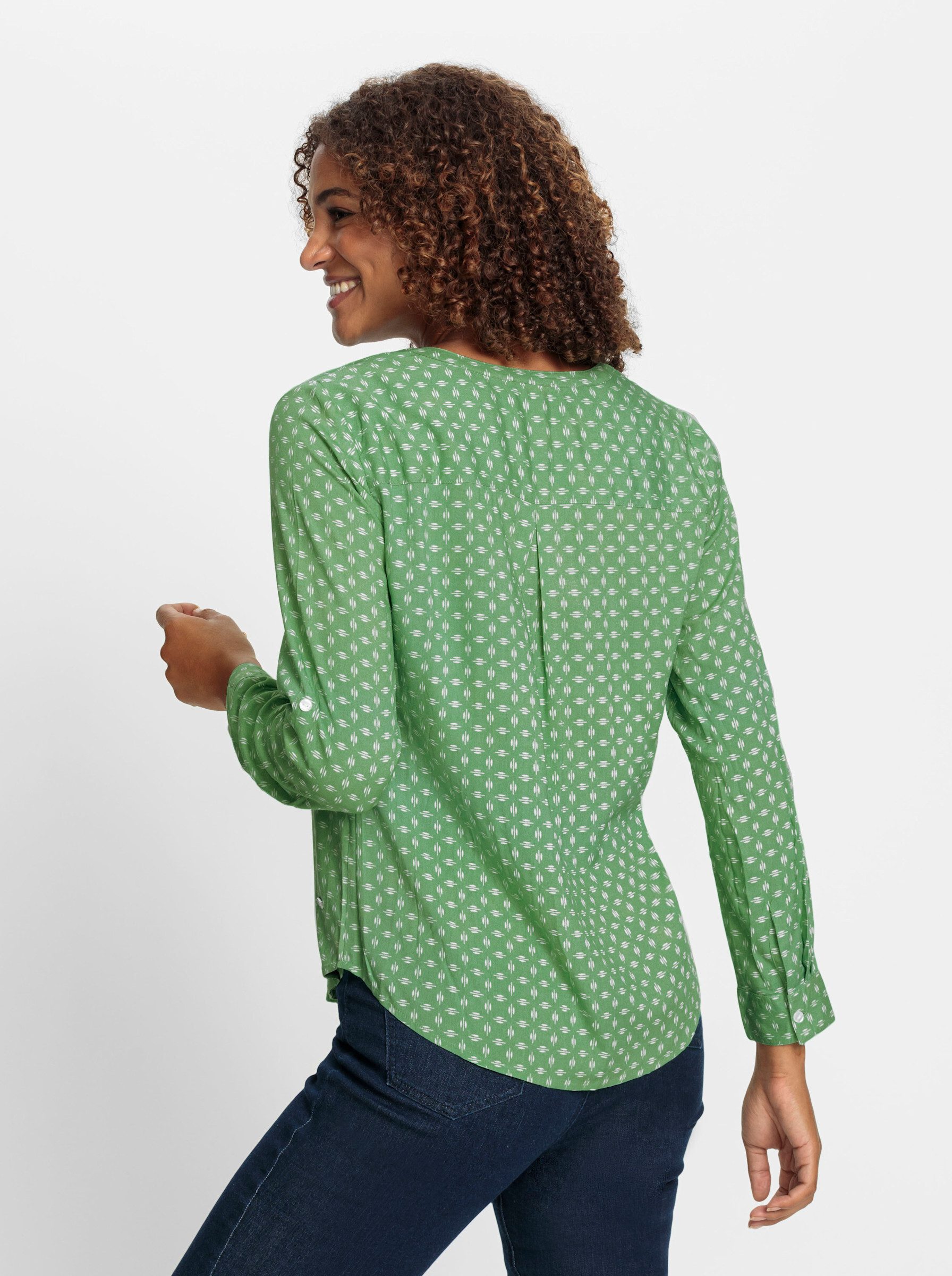 Witt Klassische Bluse Bluse Langarm