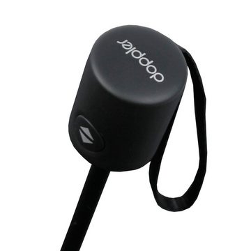 doppler® Taschenregenschirm zero magic, sehr leichter mini Schirm - royal berry, mit Auf-Zu-Automatik und UV-Schutz-Beschichtung