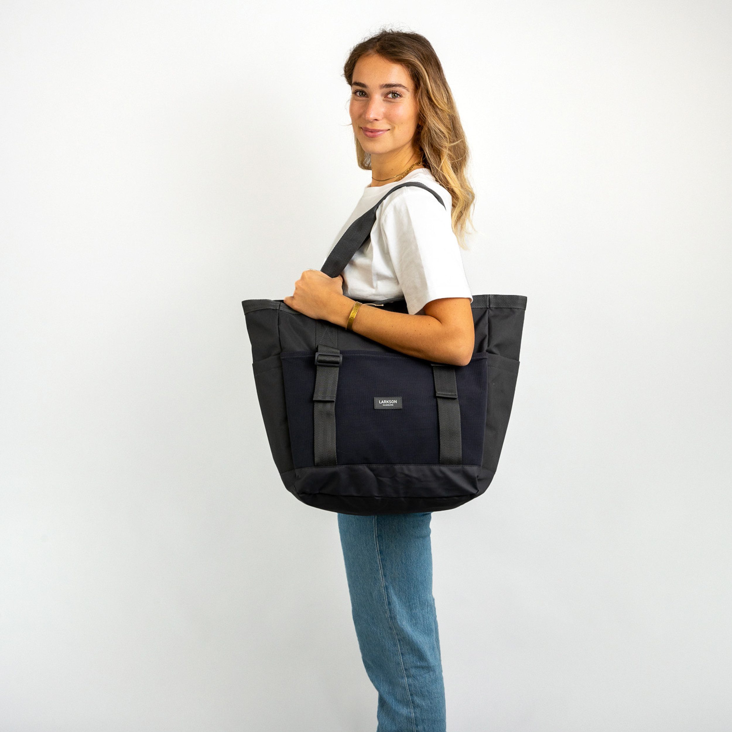 LARKSON Shopper Smilla Strandtasche für Damen günstig online kaufen