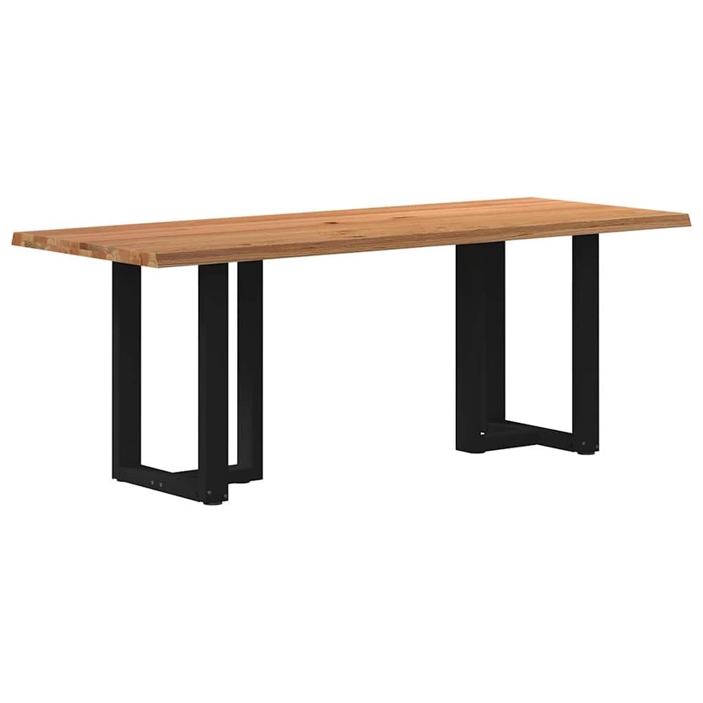 vidaXL Esstisch Esstisch mit Baumkanten 200x80x74cm günstig online kaufen