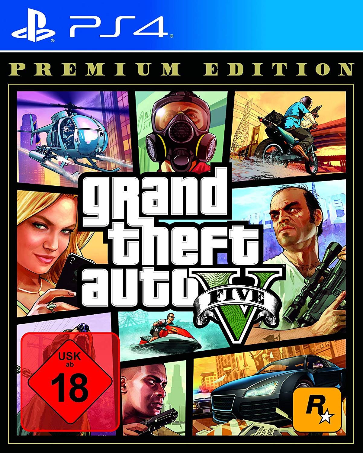 Grand Theft Auto V Premium Edition PS4 Playstation 4