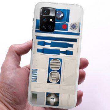 DeinDesign Handyhülle Star Wars R2D2 Fanartikel R2D2 Closeup - Star Wars, Xiaomi Redmi 10 Silikon Hülle Bumper Case Handy Schutzhülle