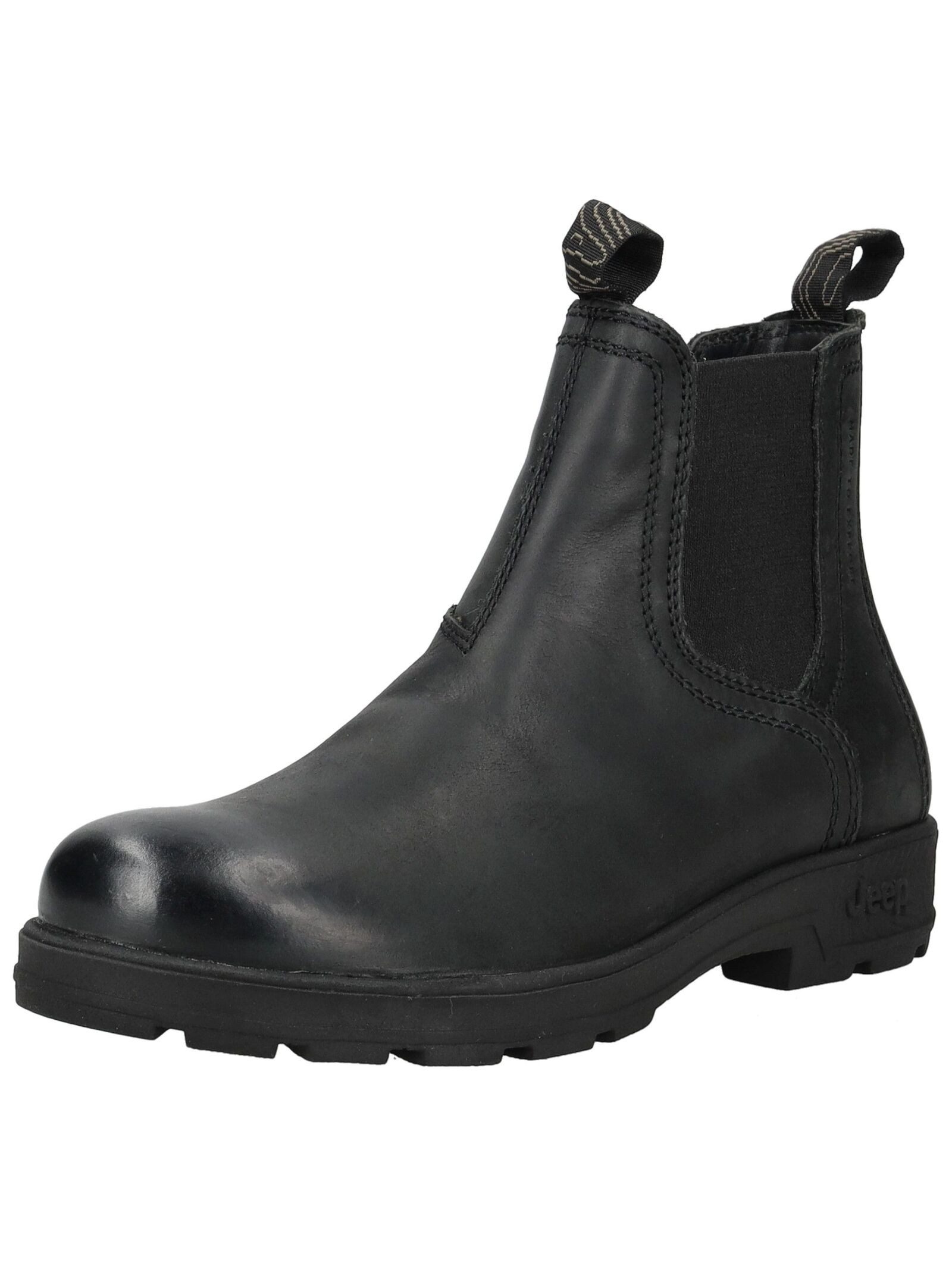 Jeep Stiefelette Leder/Textil . Stiefelette günstig online kaufen