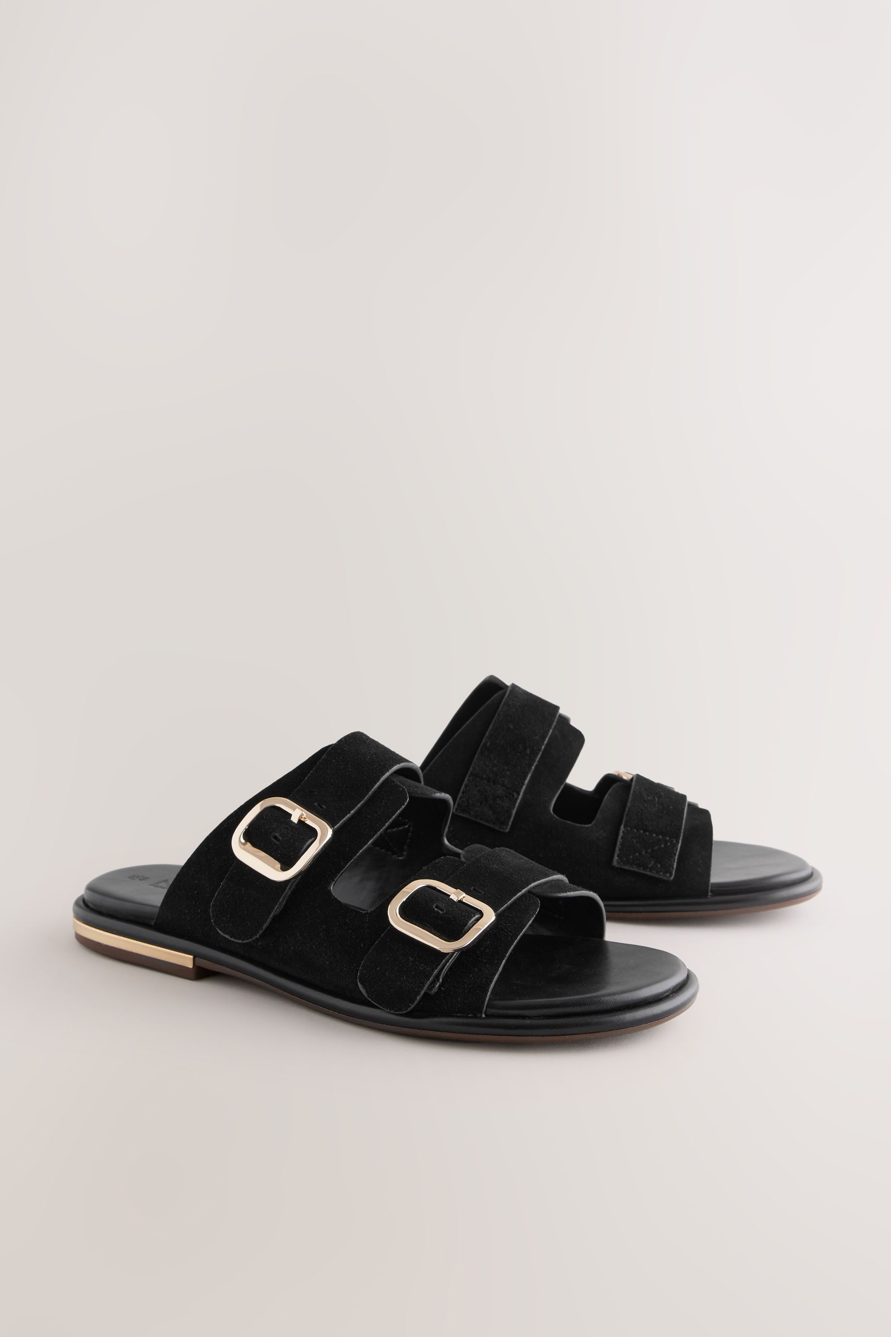 Next Forever Comfort® Pantoletten mit Doppelschnalle Sandale (1-tlg) günstig online kaufen