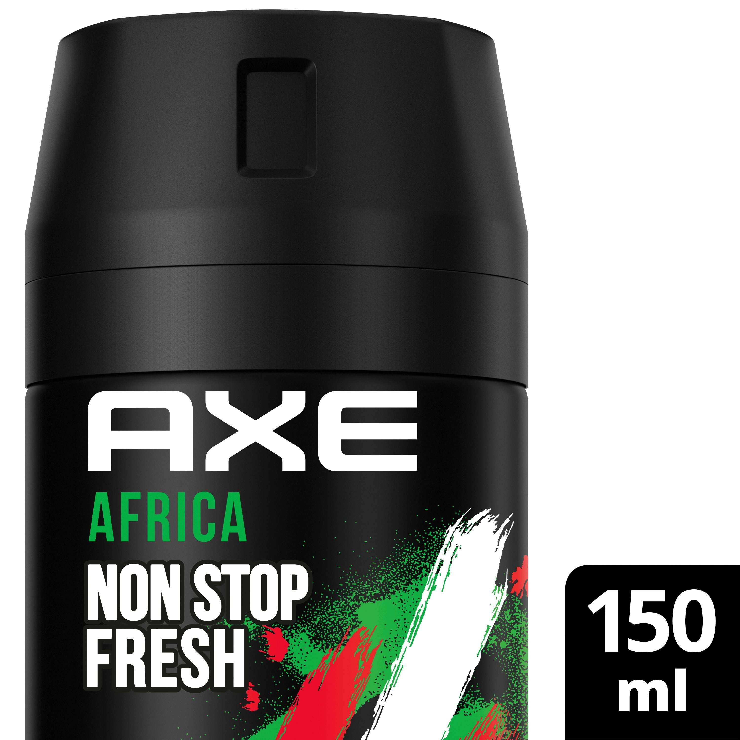 7x Deospray Bodyspray Deo-Set ohne Africa Aluminium Deodorant 150ml Männerdeo axe