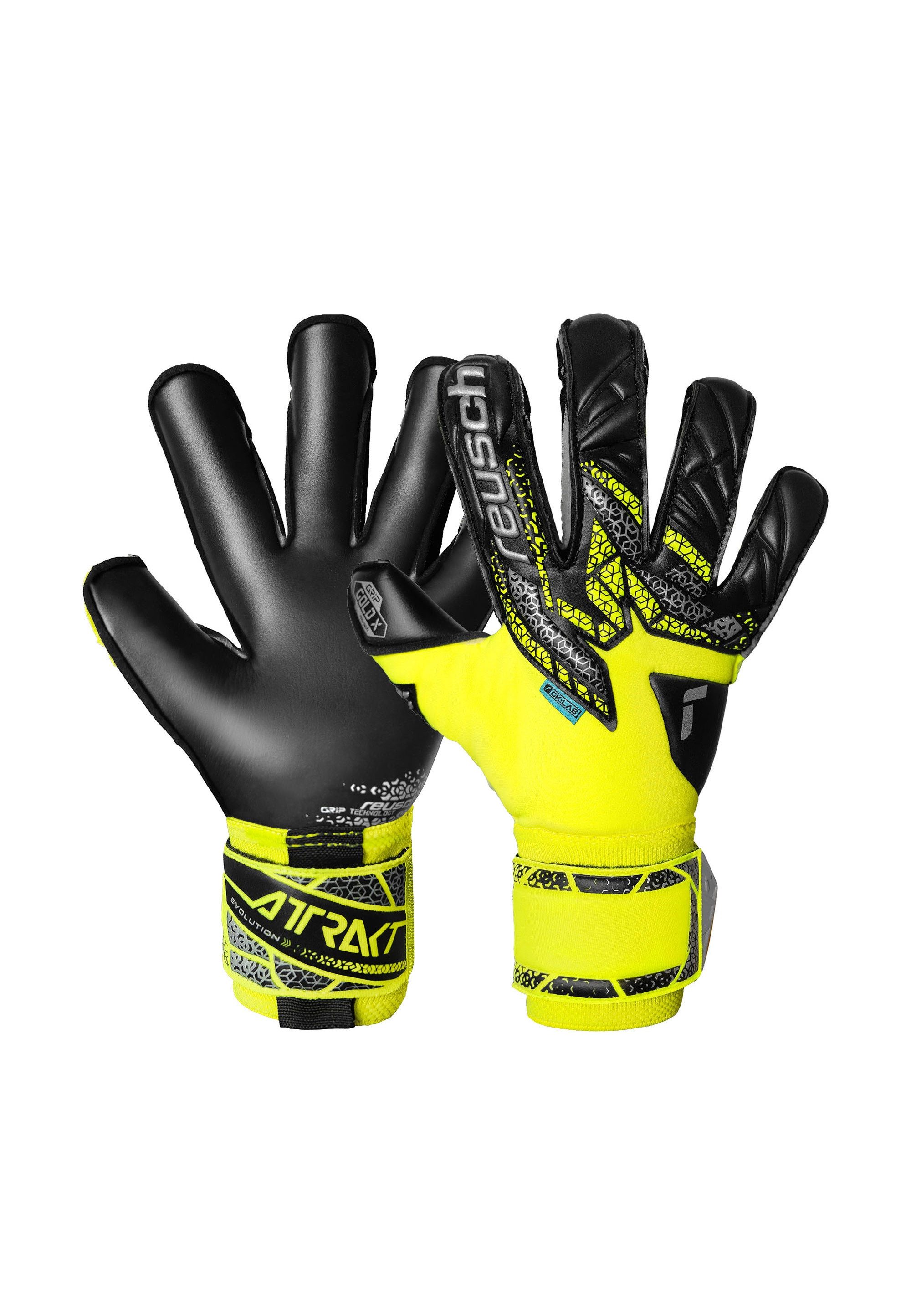 Reusch Torwarthandschuhe Attrakt Gold X Evolution mit nahtloser Passform