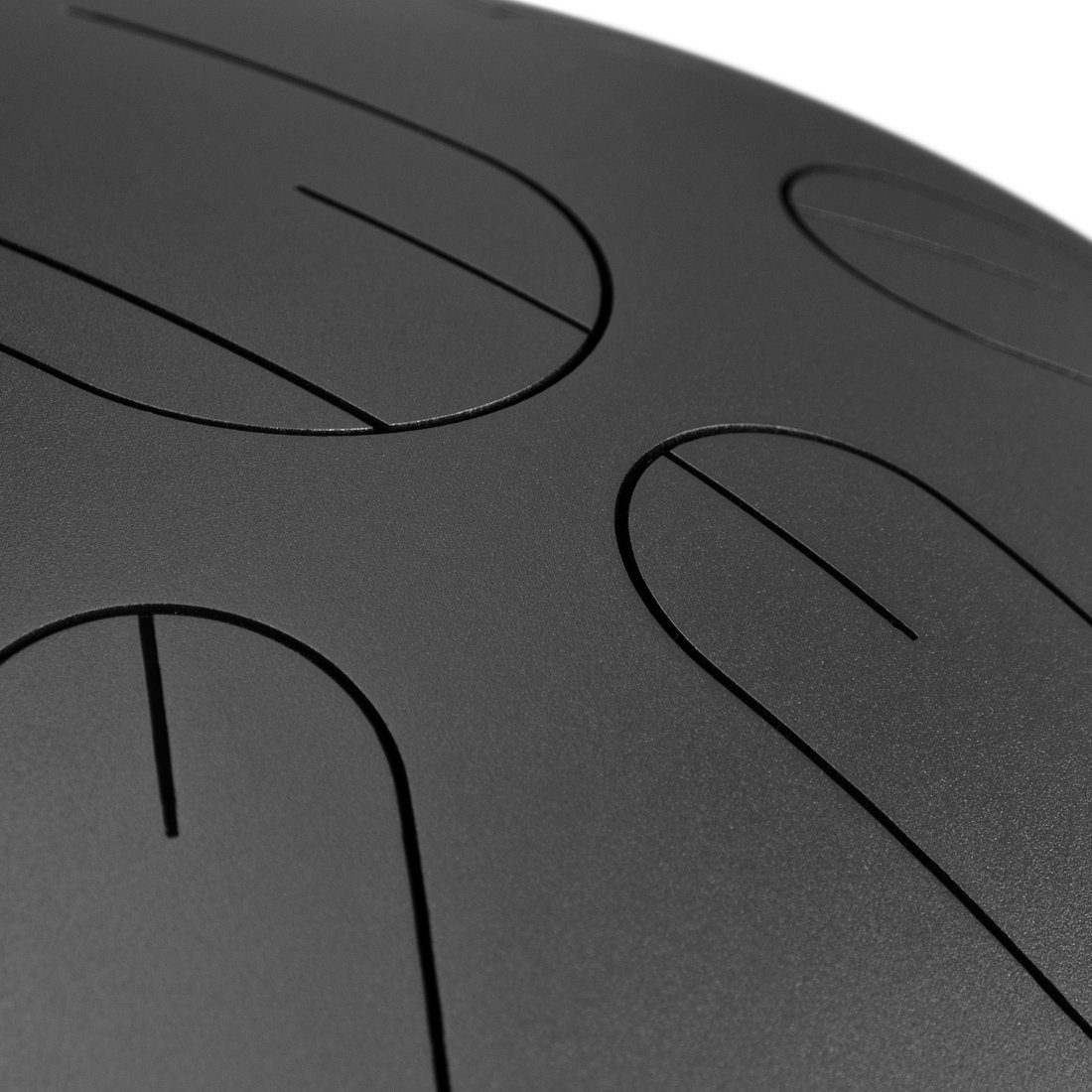 Sela Steel Tongue Drum Sela SE 380 Melody Tongue Drum D Kurd Schwarz