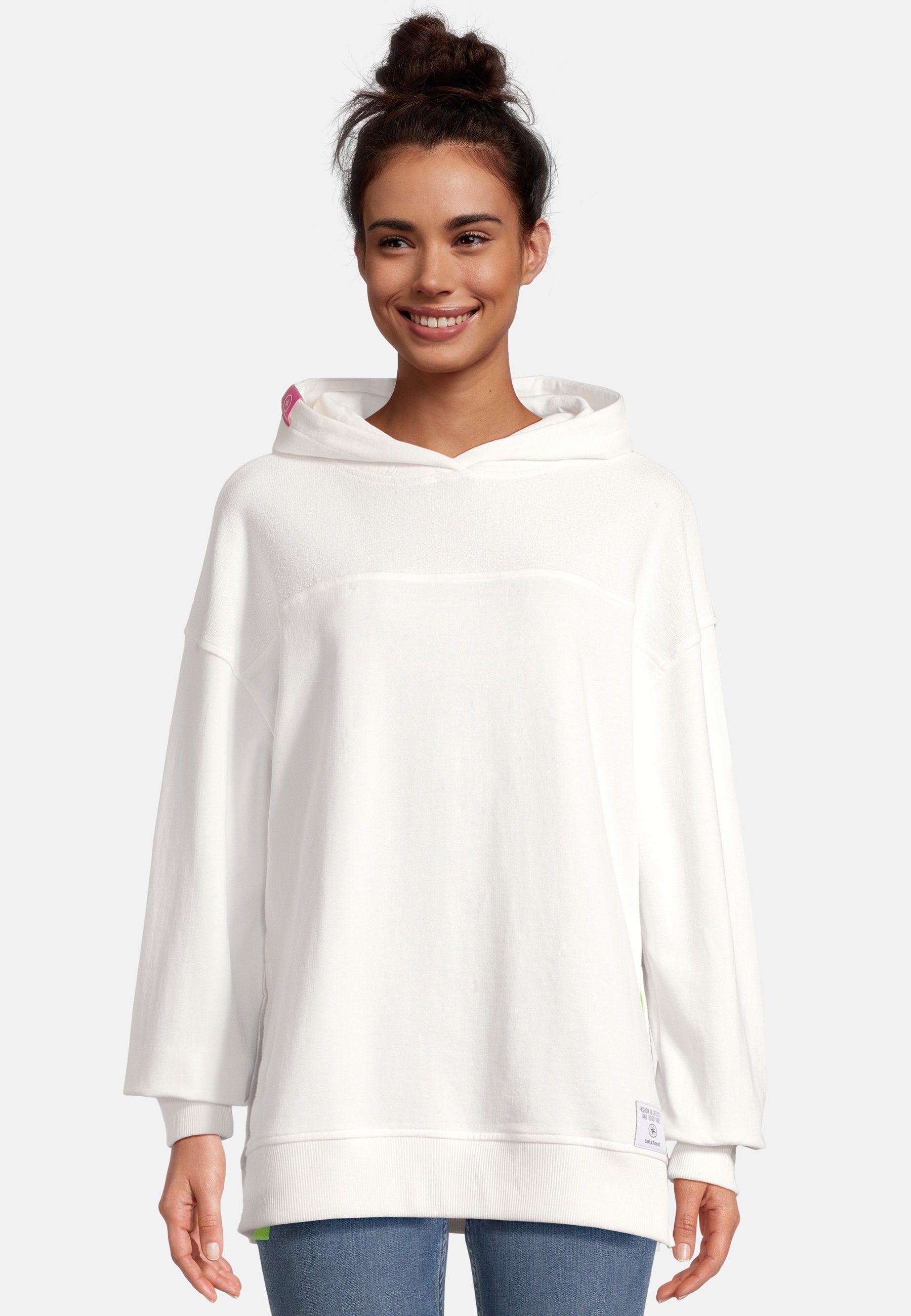 salzhaut Hoodie LEESGOOD Damen Oversized günstig online kaufen