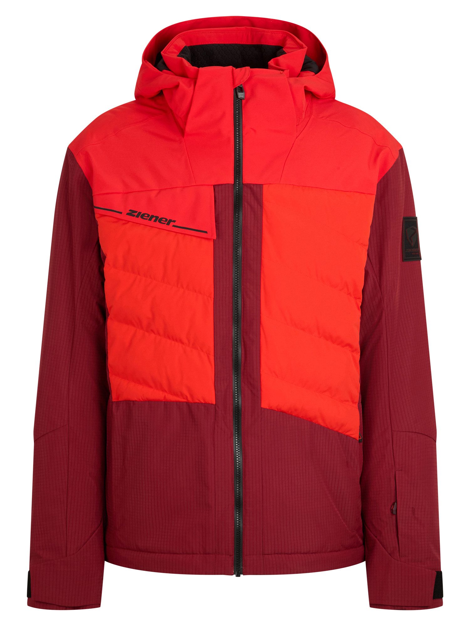Ziener Skijacke TIDAL-Z AQUASHIELD® HERREN wasserdicht, winddicht, atmungsaktiv, elastisch, Kapuze