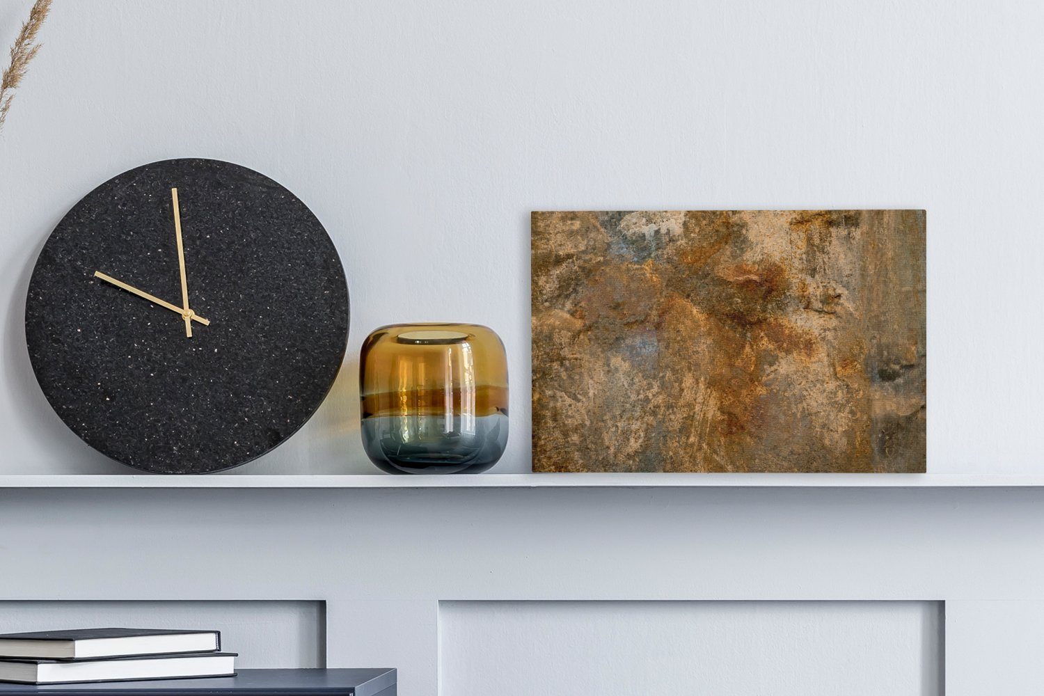 OneMillionCanvasses® Leinwandbild Gold - Rost - günstig online kaufen