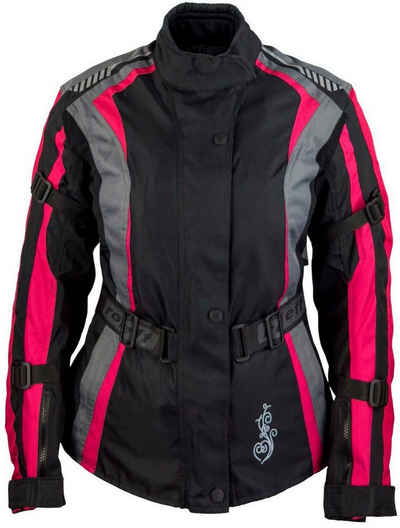 roleff Motorradjacke RO 904 6 Taschen, Mit Sicherheitsstreifen