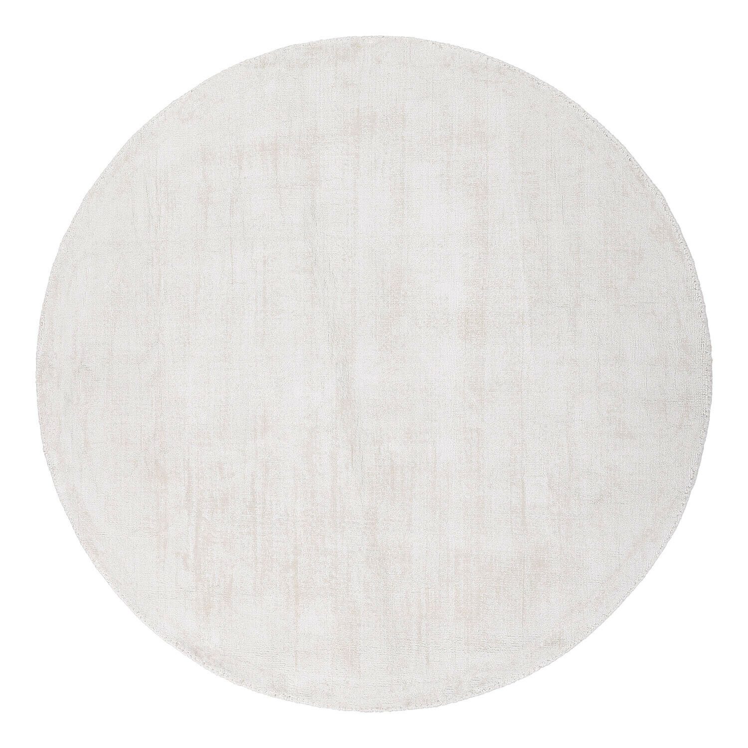 Mirabeau Teppich Teppich Mariselle creme, rund, Höhe: 0 mm