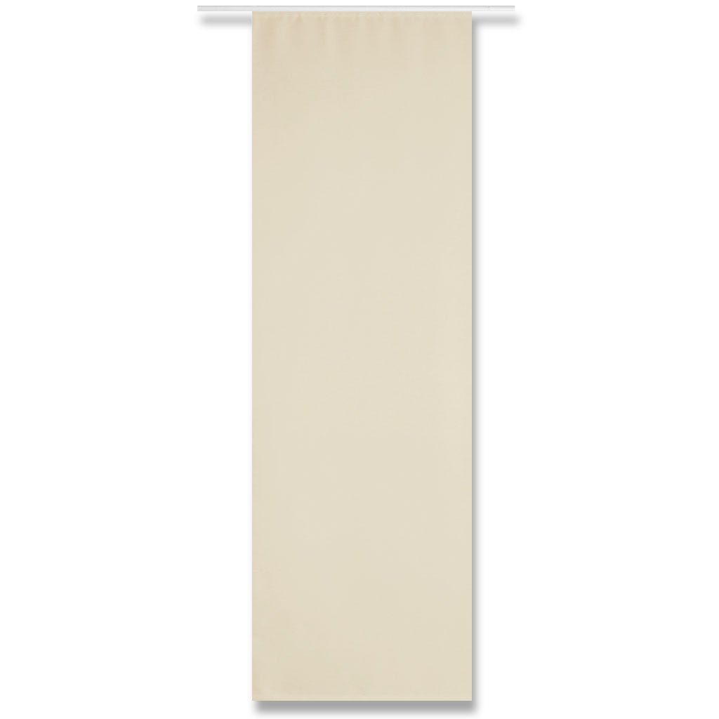 Arsvita Vorhang, Klettband, blickdicht, Microfaser, Blickdichte Schiebegardine mit Klettband