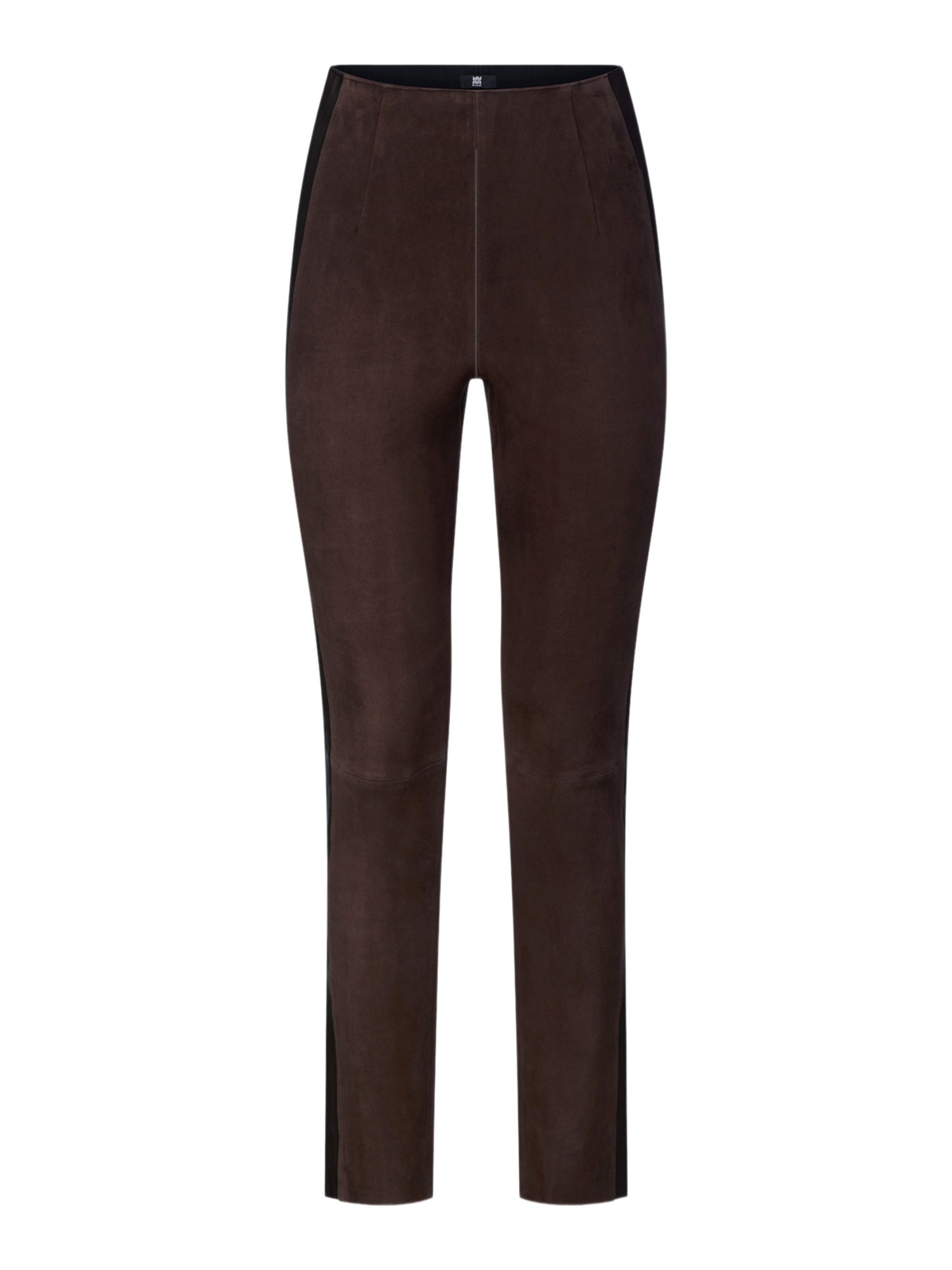 Riani Stoffhose braun,Casual,Leder,Unifarben,Slim Fit,Mittel