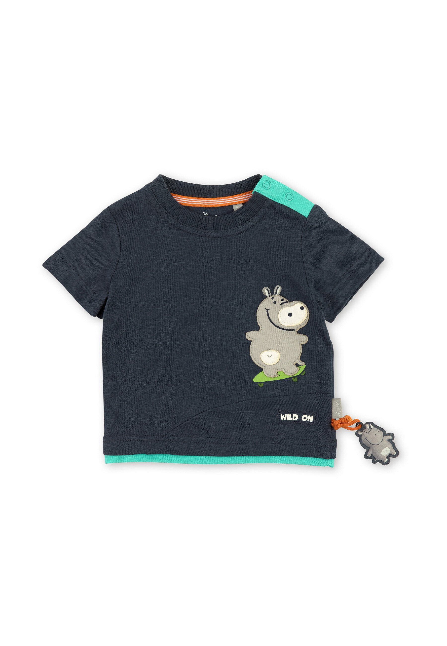 Sigikid T-Shirt Baby Shirt T-Shirt (1-tlg) dunkelblau
