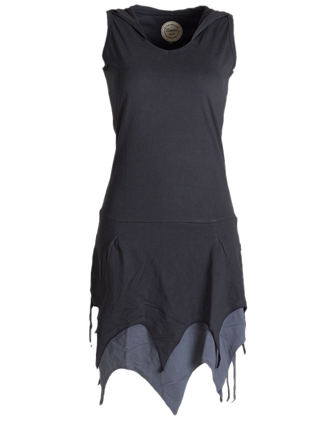 Vishes Zipfelkleid Ärmelloses Kleid im Lagenlook günstig online kaufen