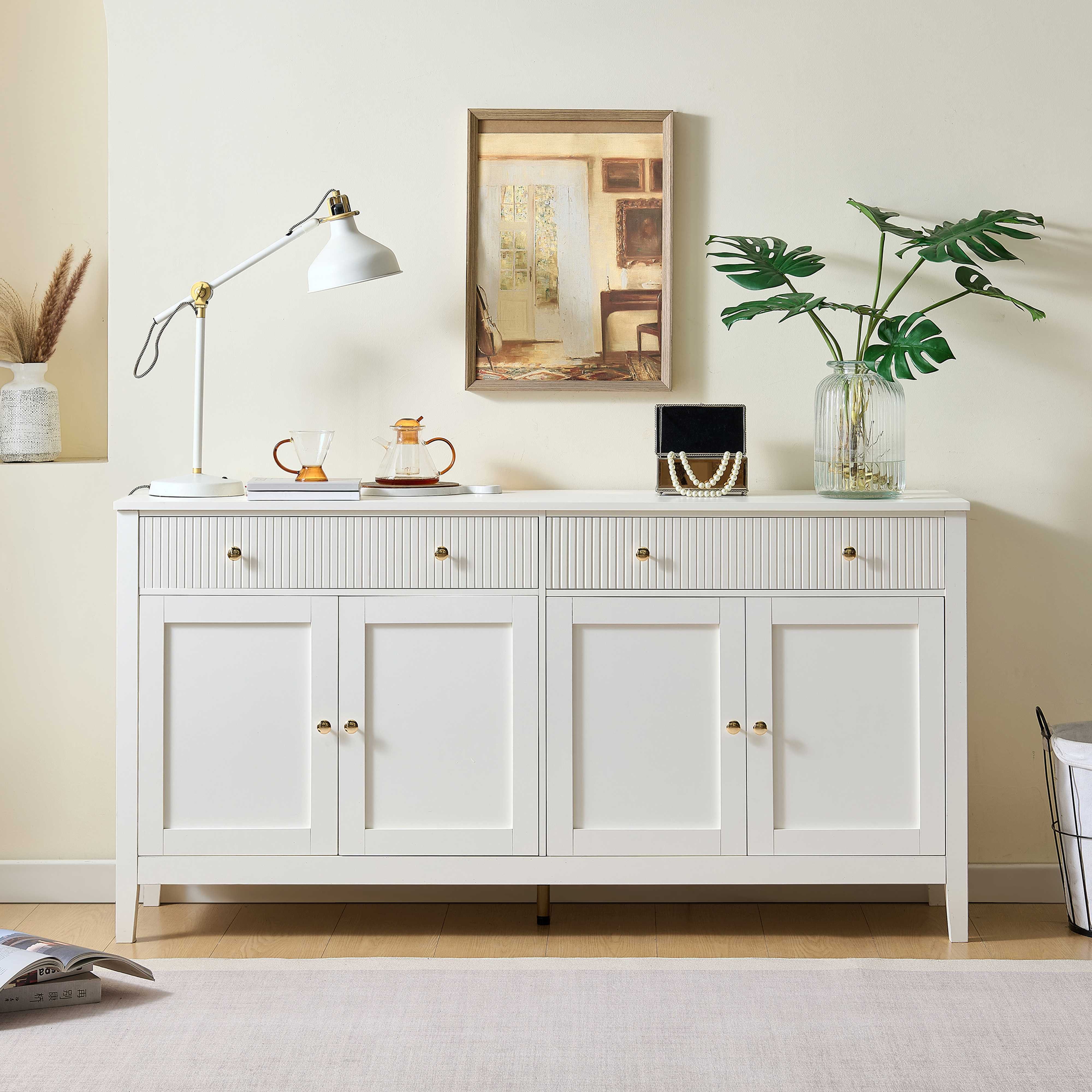 BlingBin Sideboard Wohnzimmerschrank Anrichte Esszimmerschrank (großzügigem günstig online kaufen