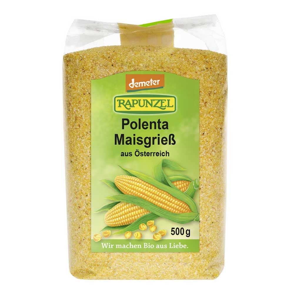 Rapunzel Getreide Polenta Maisgrieß demeter 500g