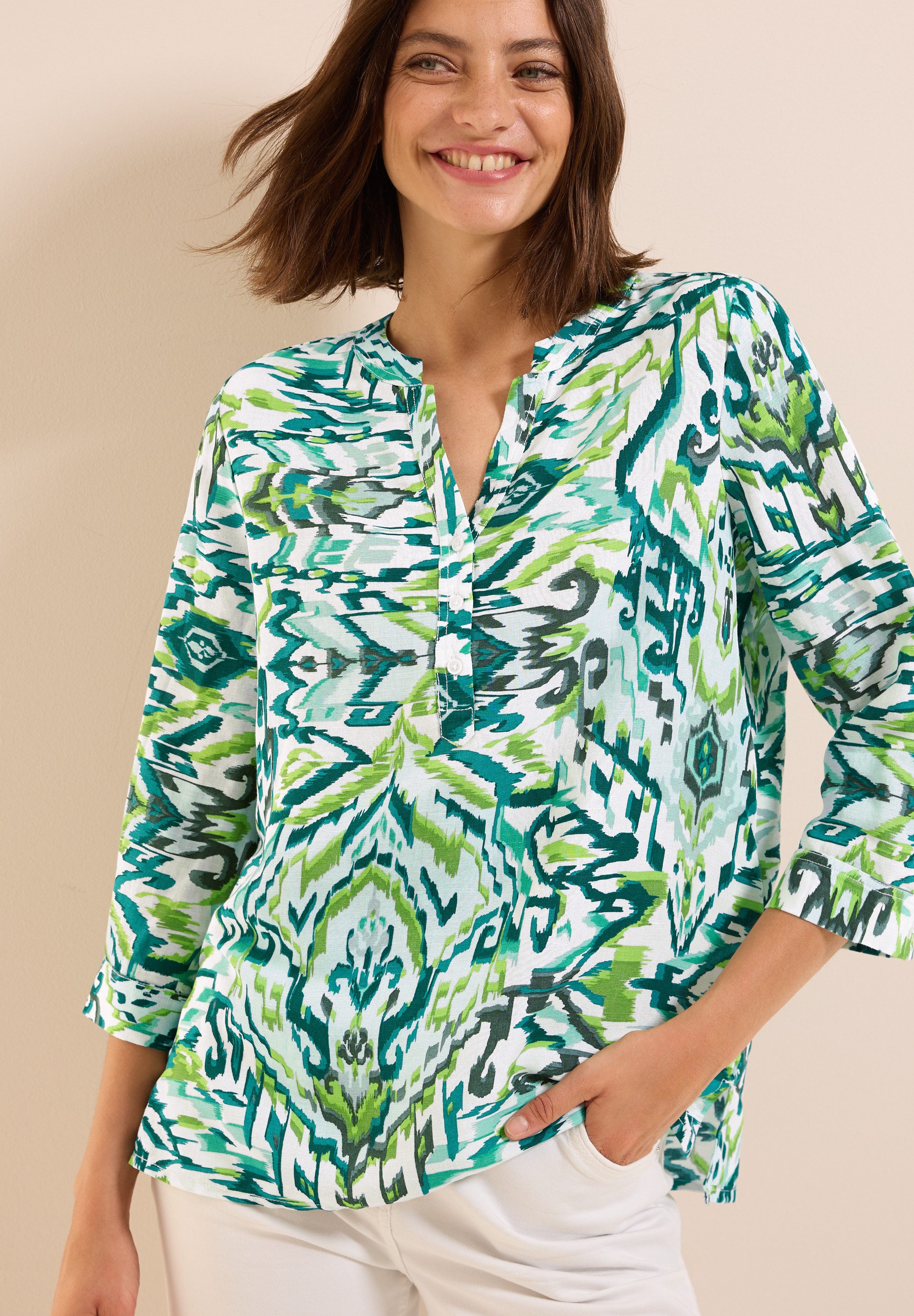 Druckbluse