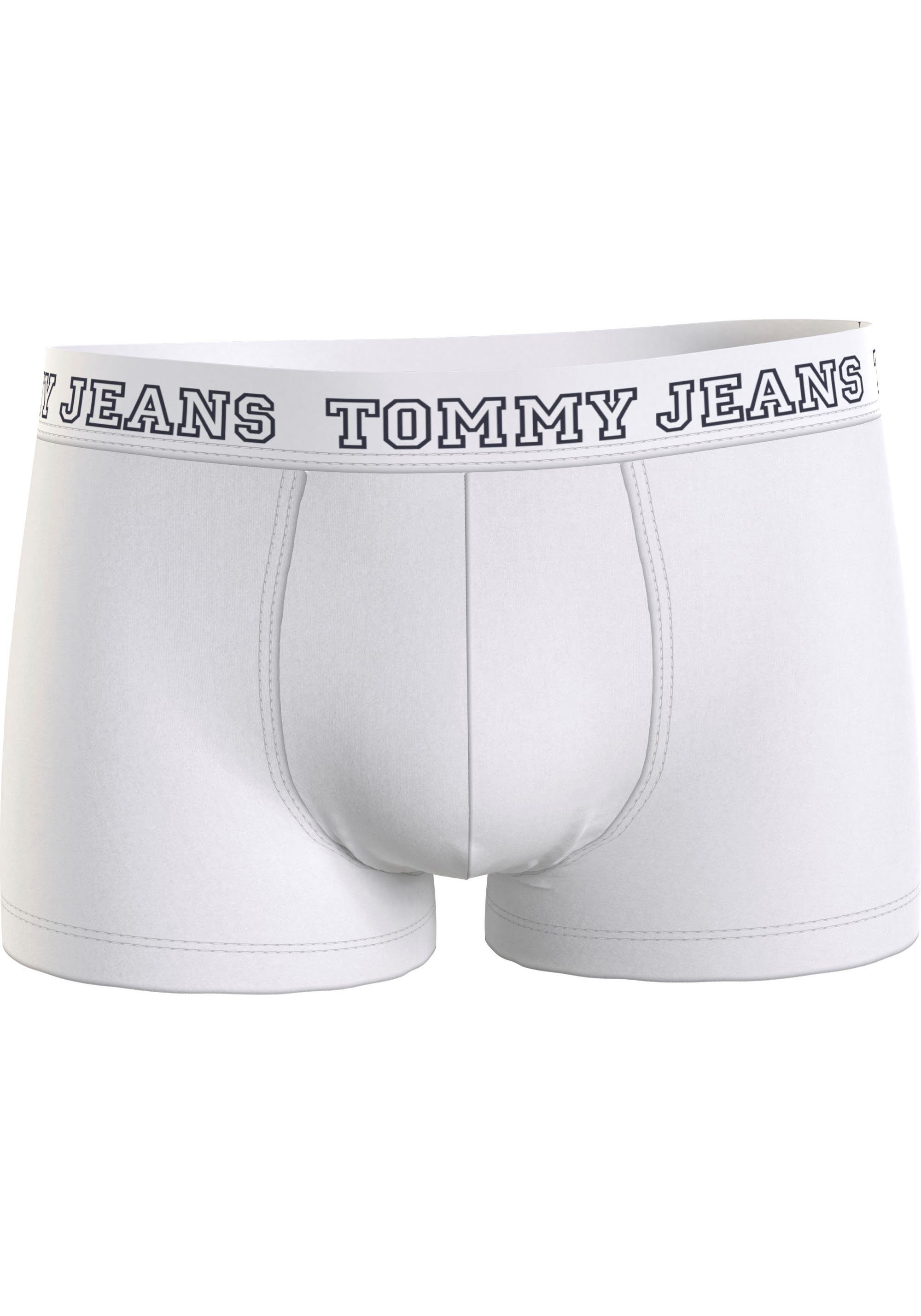 Tommy Hilfiger Underwear (Packung, Logo-Elastikbund Trunk Black/White/Sublunar 3er-Pack) 3-St., Tommy Jeans DTM mit 3P TRUNK