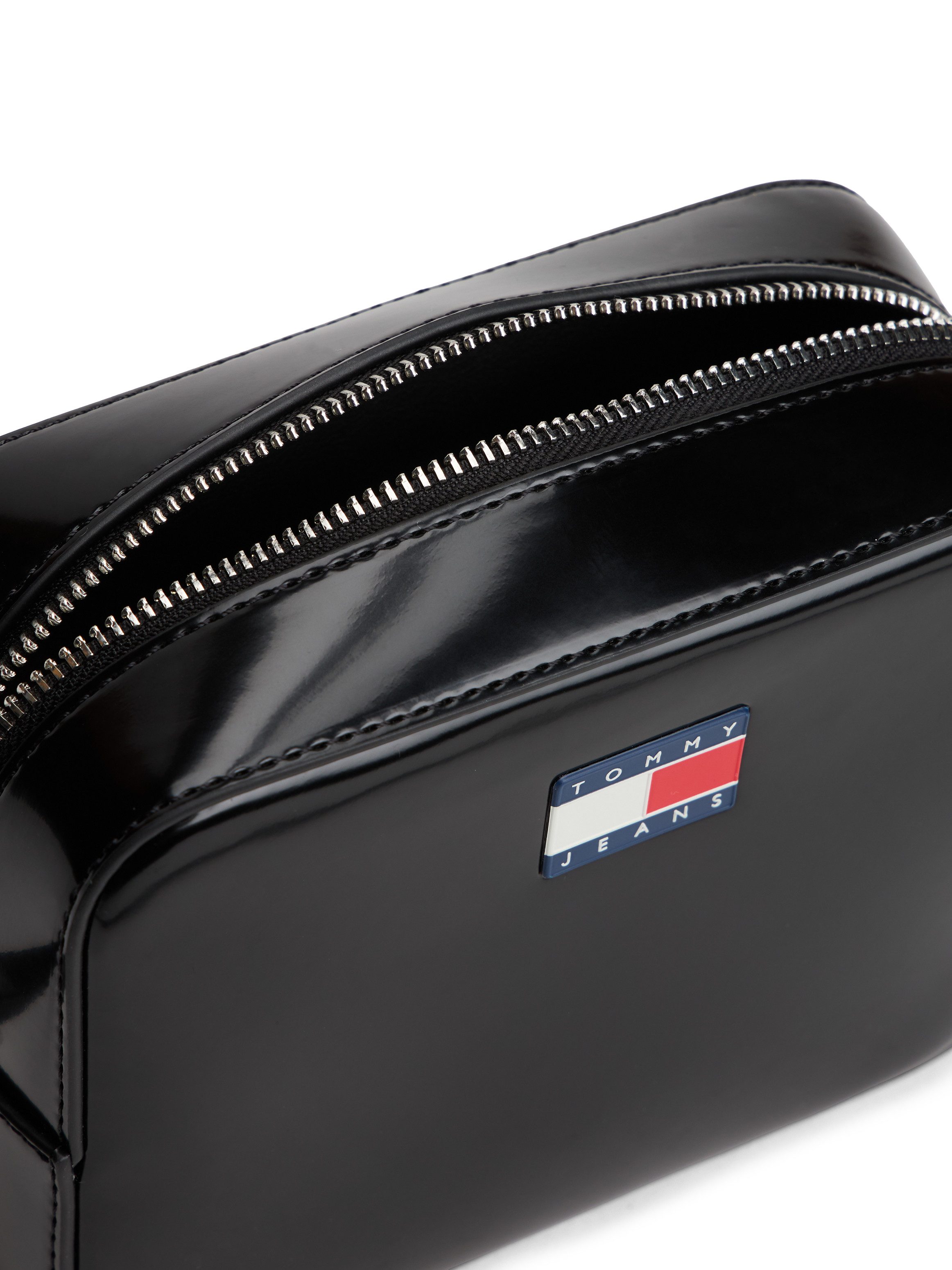 Tommy Jeans Umhängetasche TJW MUST CAMERA BAG, Damen Schultertasche, Minibag, Kamerabag mit typischer Logoflagge