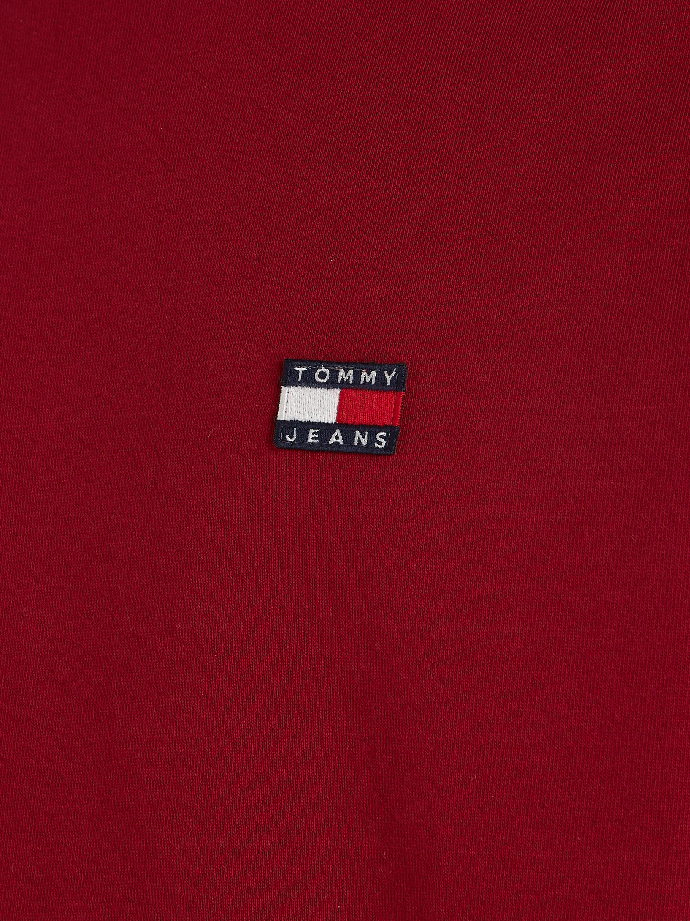 TOMMY TJM CLSC Jeans T-Shirt TEE BADGE Rouge XS Tommy