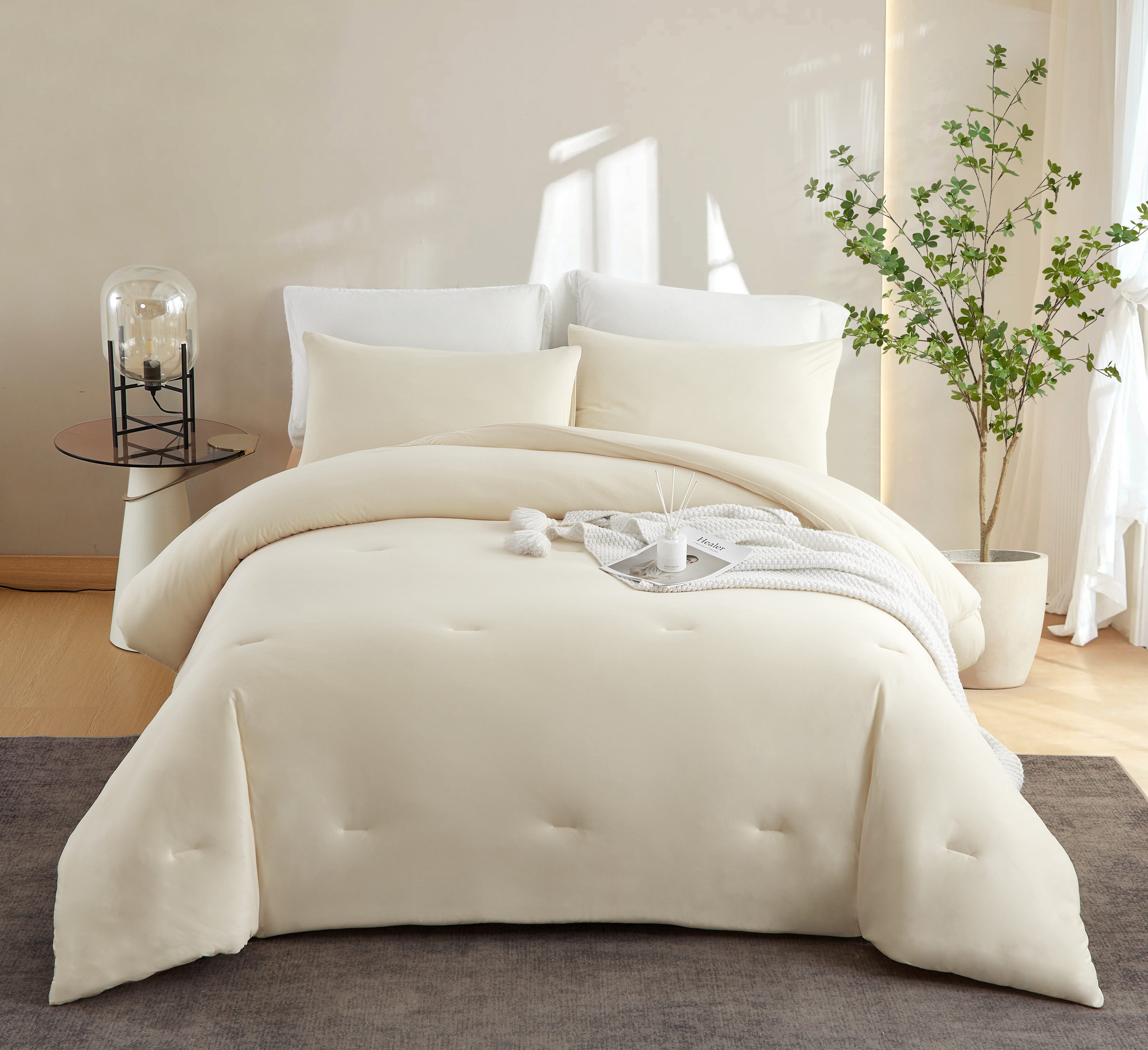 wohnTRAUM24 Bettwäsche Bettwäsche 135x200 mit Reißverschluss günstig online kaufen