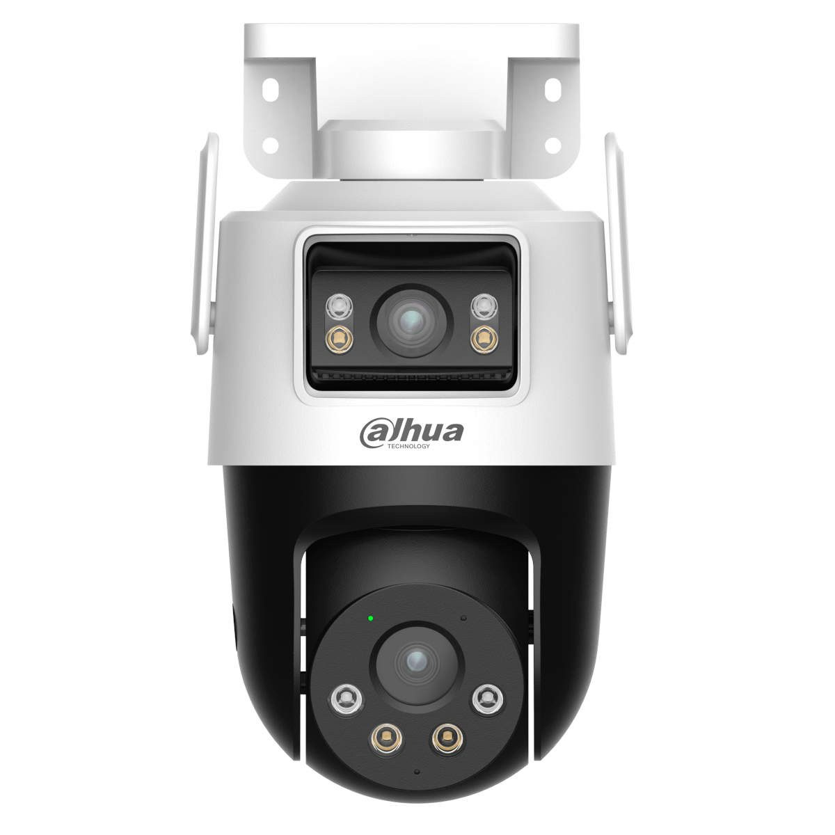 Dahua Überwachungskamera Picoo Dual D1 intelligente 5+5 MP WLAN (mit Schwenk- & Neigefunktion, zwei Objektiven und WiFi-6, Nachtsicht, Wetterfest, 2-Wege-Audio)