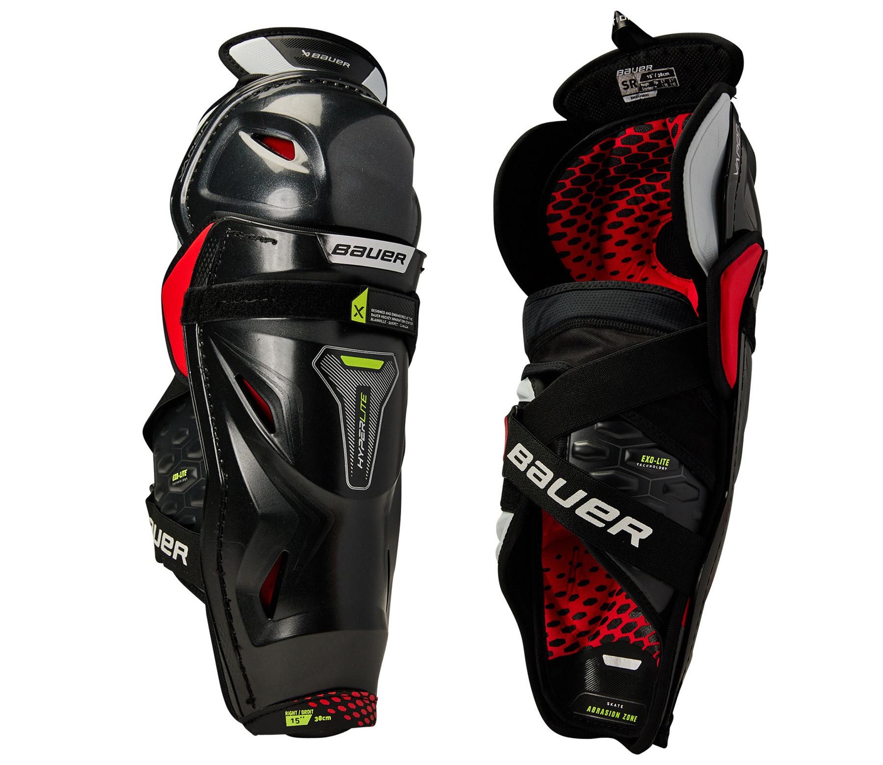 Bauer Eishockey Schienbeinschoner Beinschutz Bauer Vapor Hyperlite Senior