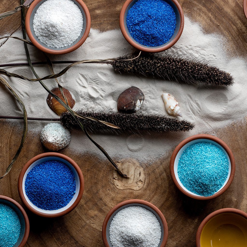 Eurosand Dekosand FARBSAND metallic 0,5mm. 1kg.