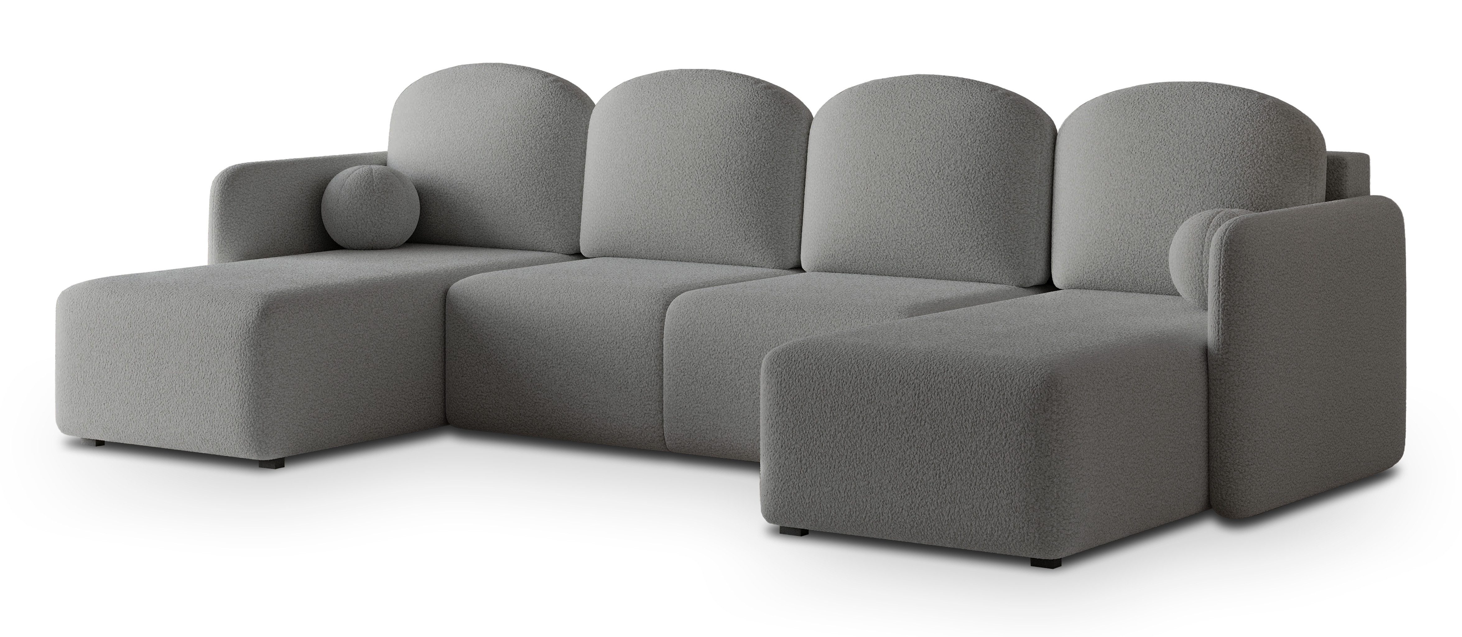 Masseno Ecksofa NUBERO mit Schlaffunktion U-Form, günstig online kaufen