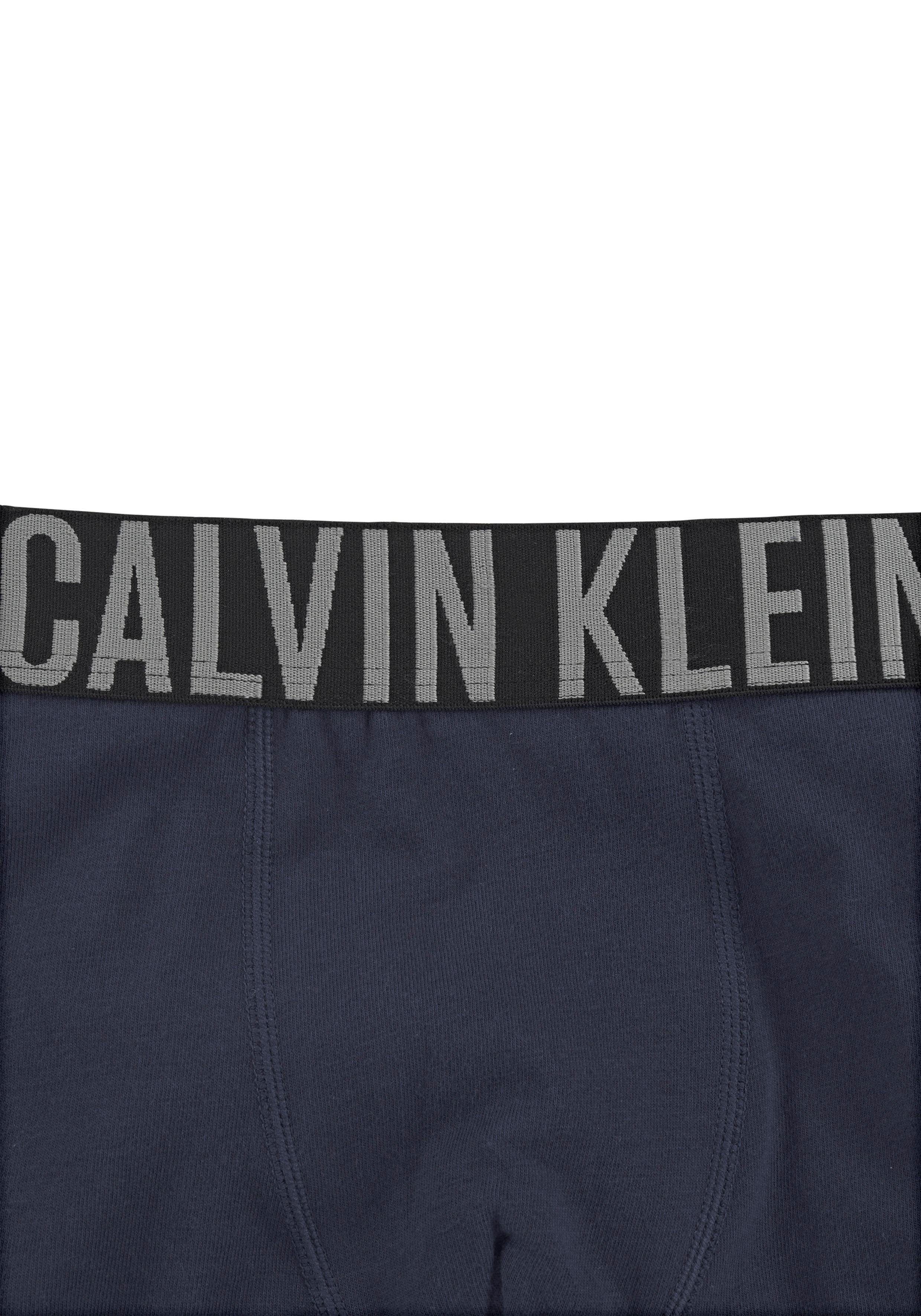 Calvin Klein Underwear (2-St) Power Kinder Trunk Intenese grau-meliert, navy Junior Kids MiniMe