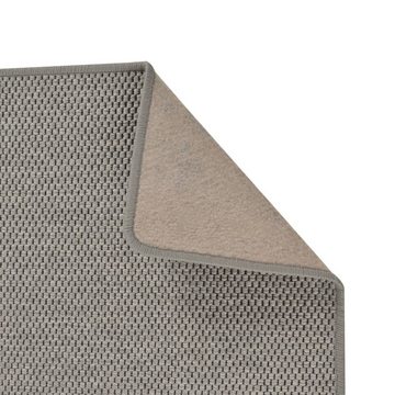 Teppich Teppichläufer Sisal-Optik Silbern 50x300 cm, furnicato, Rechteckig