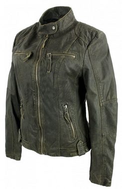 PUNCHBALL Lederjacke Bikerjacke / Bikerstyle