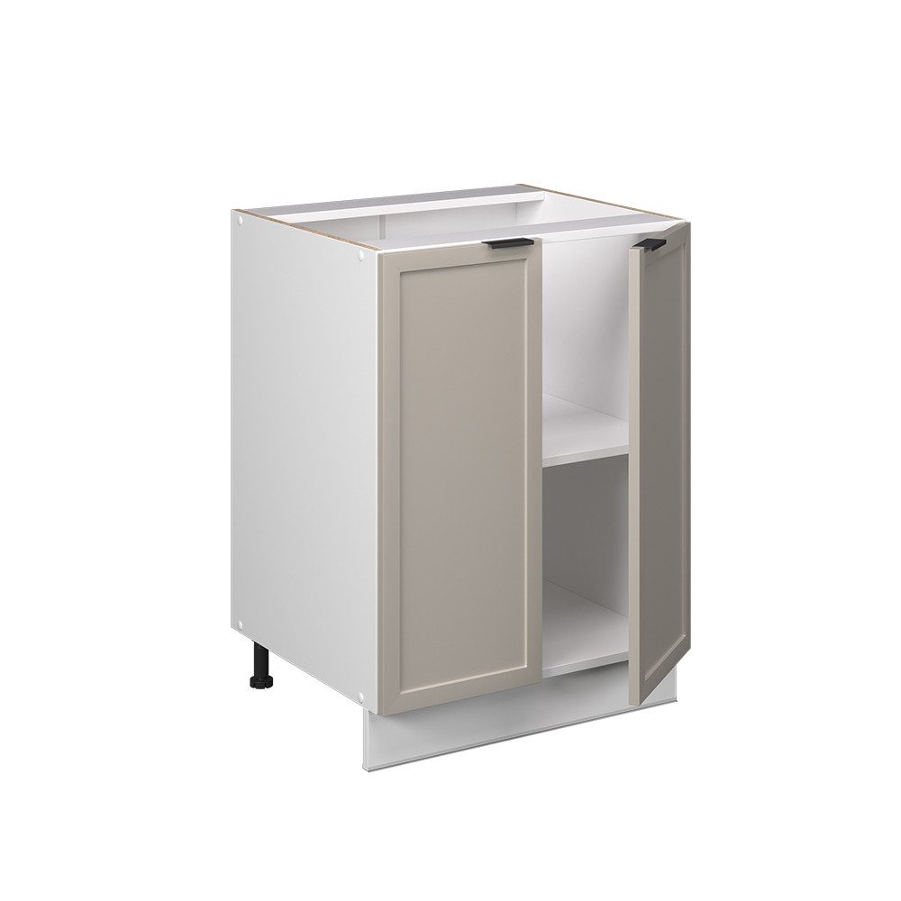Vicco Unterschrank Fame-Line, GrauBeige/Weiß, 60 cm ohne Arbeitsplatte (1-St) – Bild 5 von 5