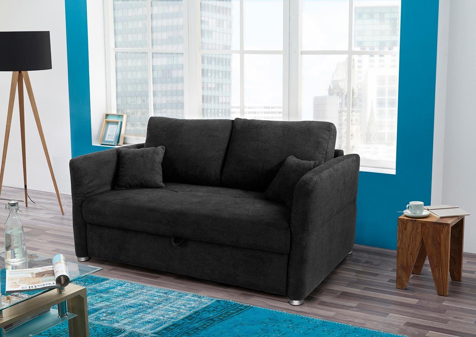 Jockenhöfer Gruppe Schlafsofa Luca, inklusive Bettfunktion und Armlehnenver günstig online kaufen