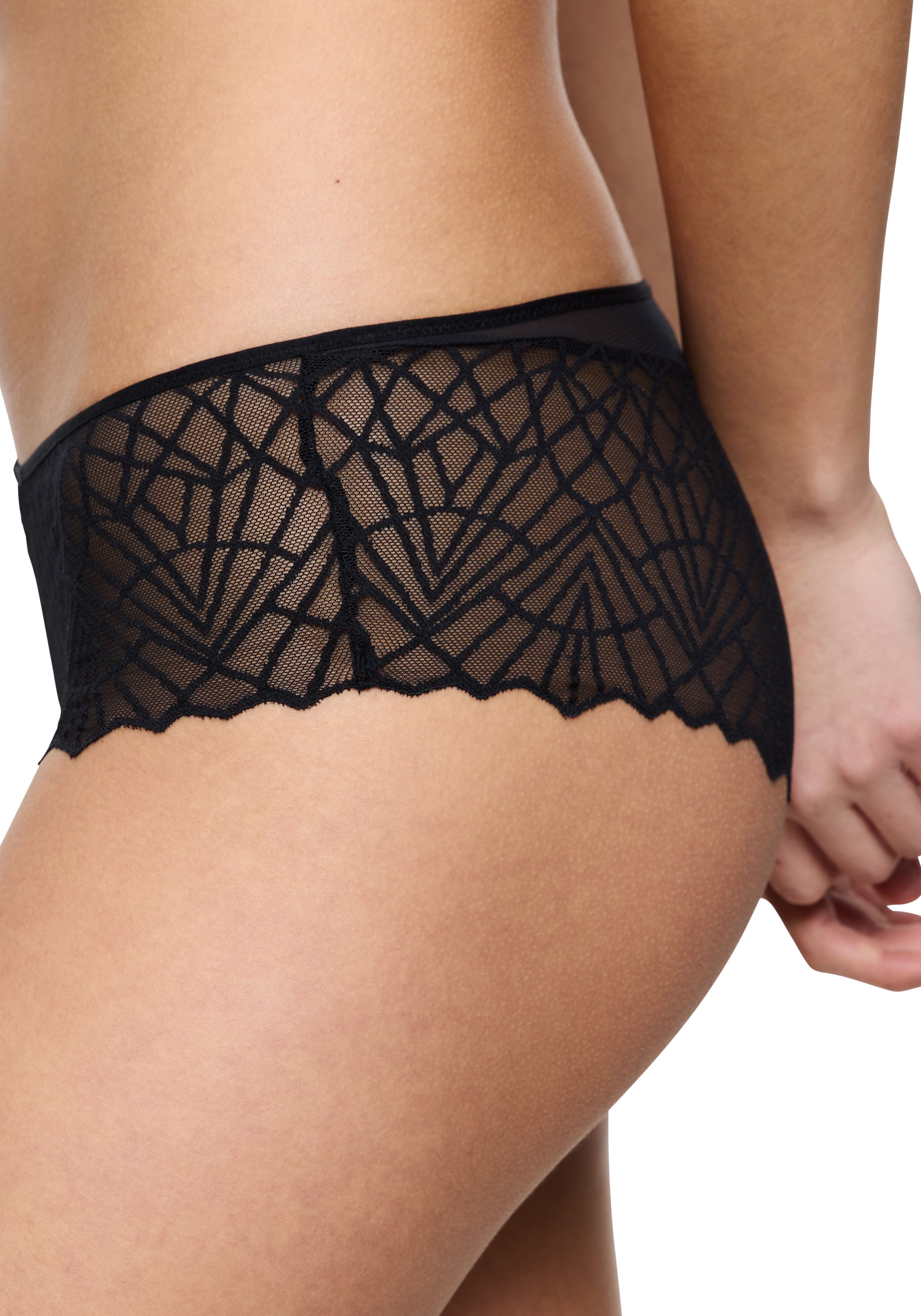 Triumph Hipster That Night In Vegas grafische Spitze, Mesh, elegant, verführerische Silhouette