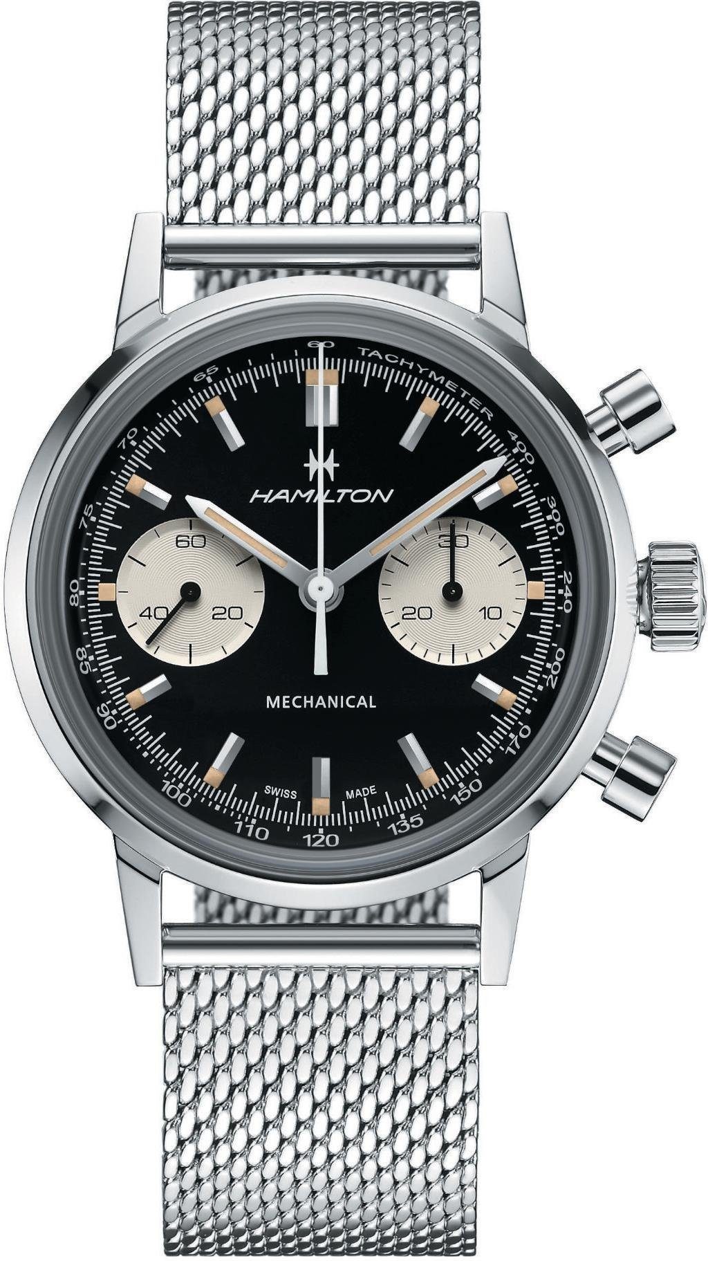 Hamilton Chronograph American Classic Intra-Matic Chronograph Herrenchronograph, 60h Gangreserve