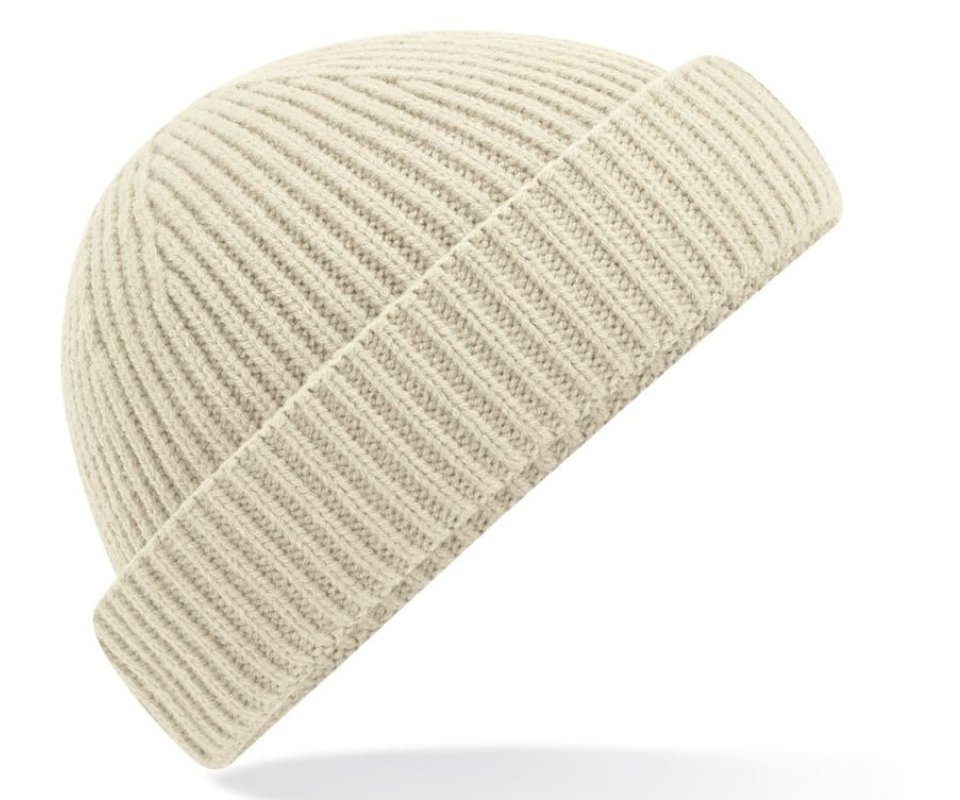 Beechfield® Strickmütze Fischermütze Herren Strick Mütze Beanie Seemannsmütze Kurz