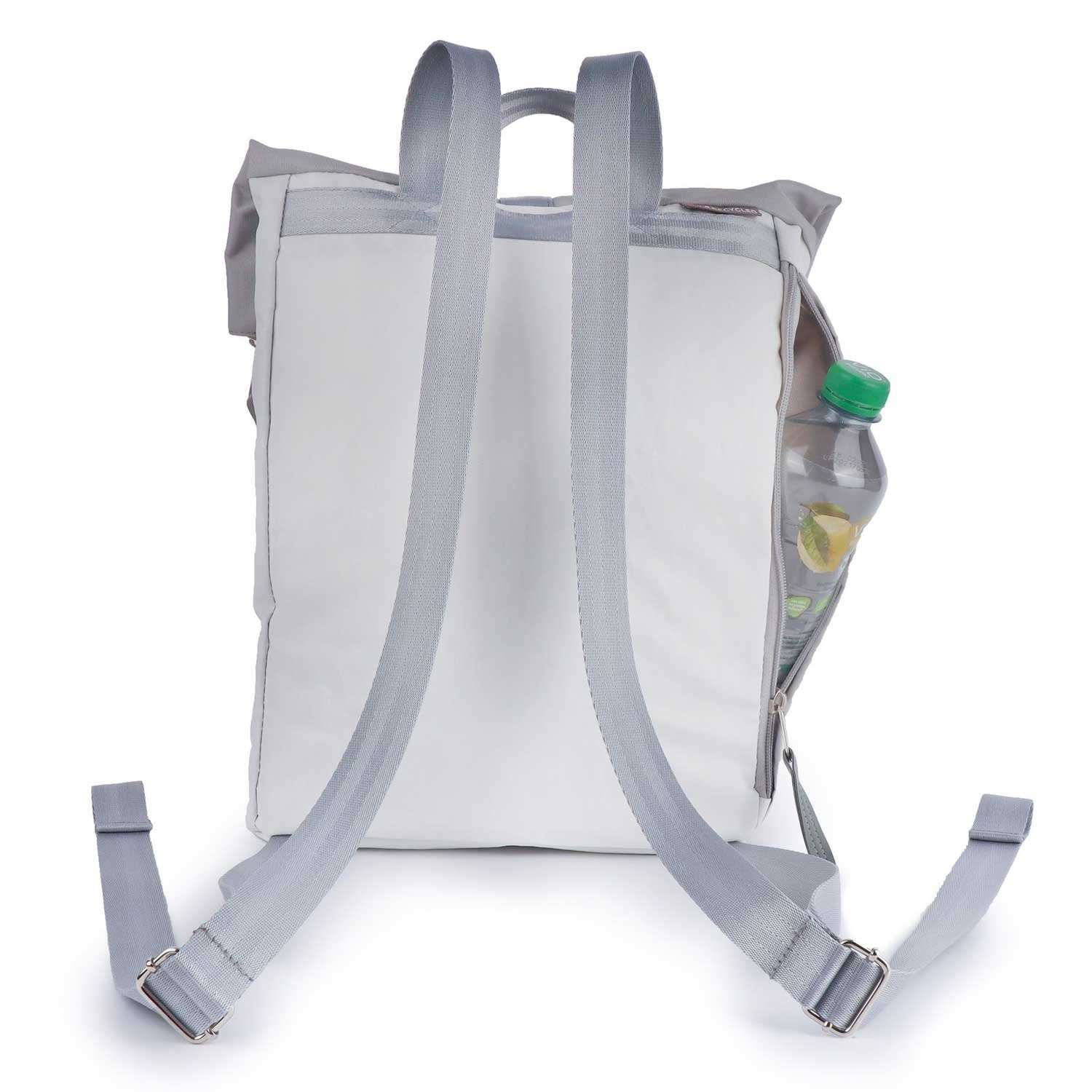 360Grad Freizeittasche Rucksack Möwe Segeltuch weiß-grau günstig online kaufen