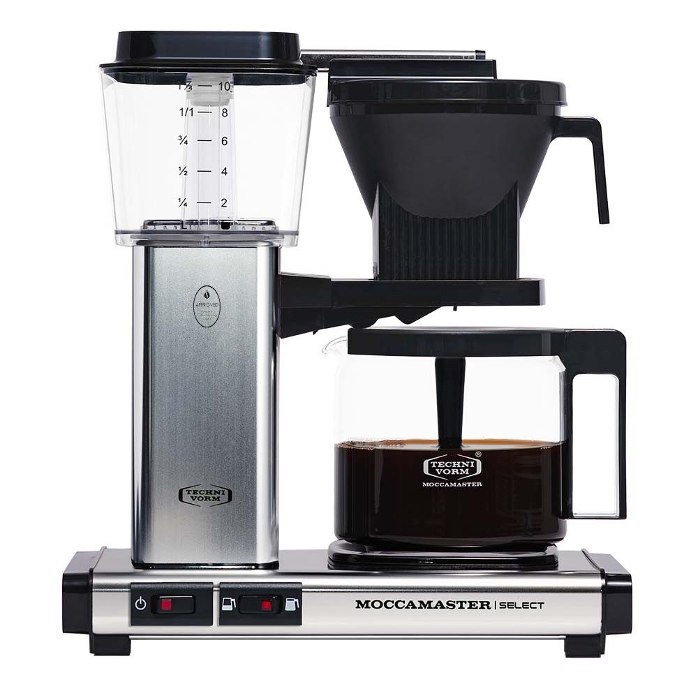 Moccamaster Filterkaffeemaschine, 1.25l Kaffeekanne, Warmhaltefunktion