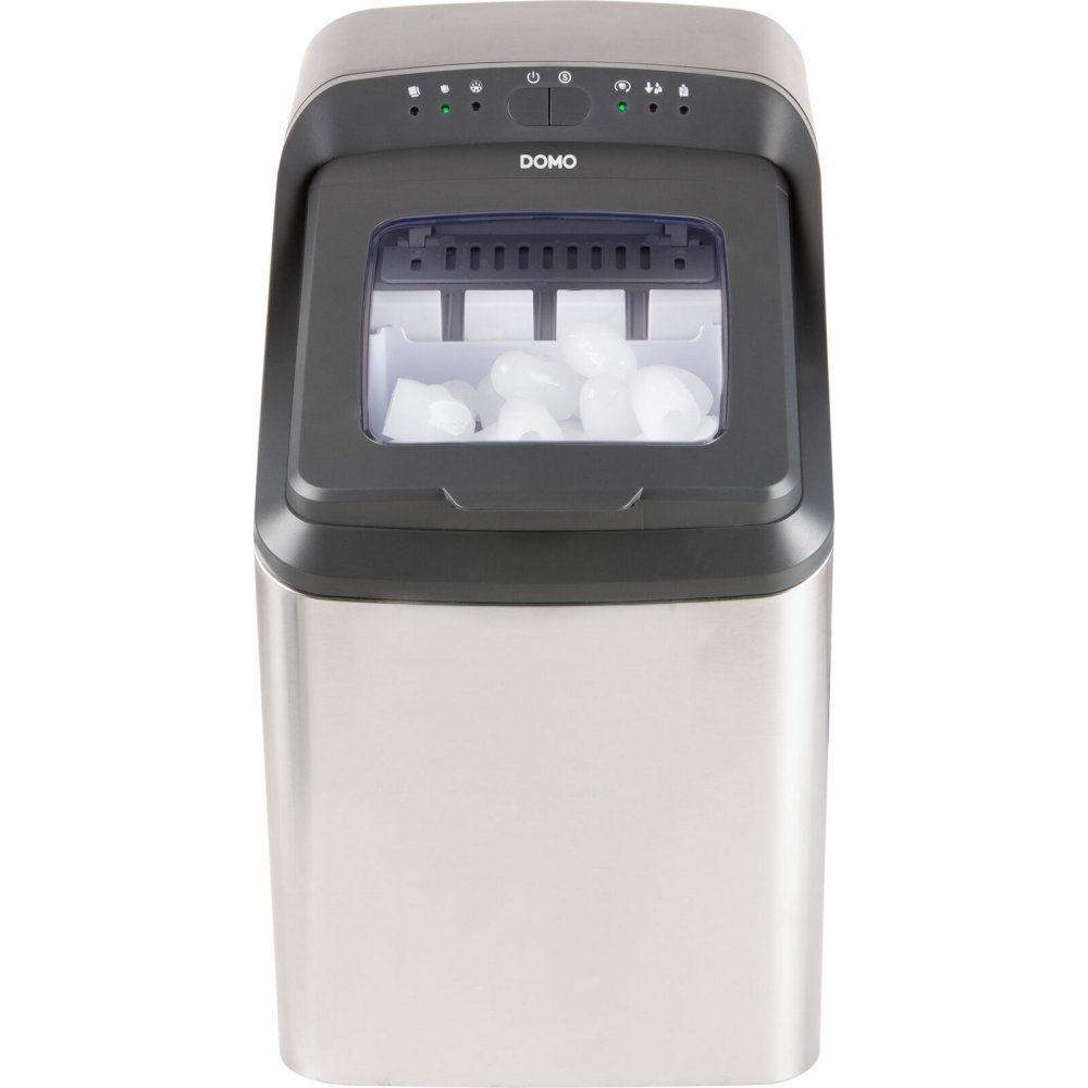 Domo Eiswürfelmaschine DO9247IB Pro Ice Maestro - Eiswürfelbereiter - silber/grau