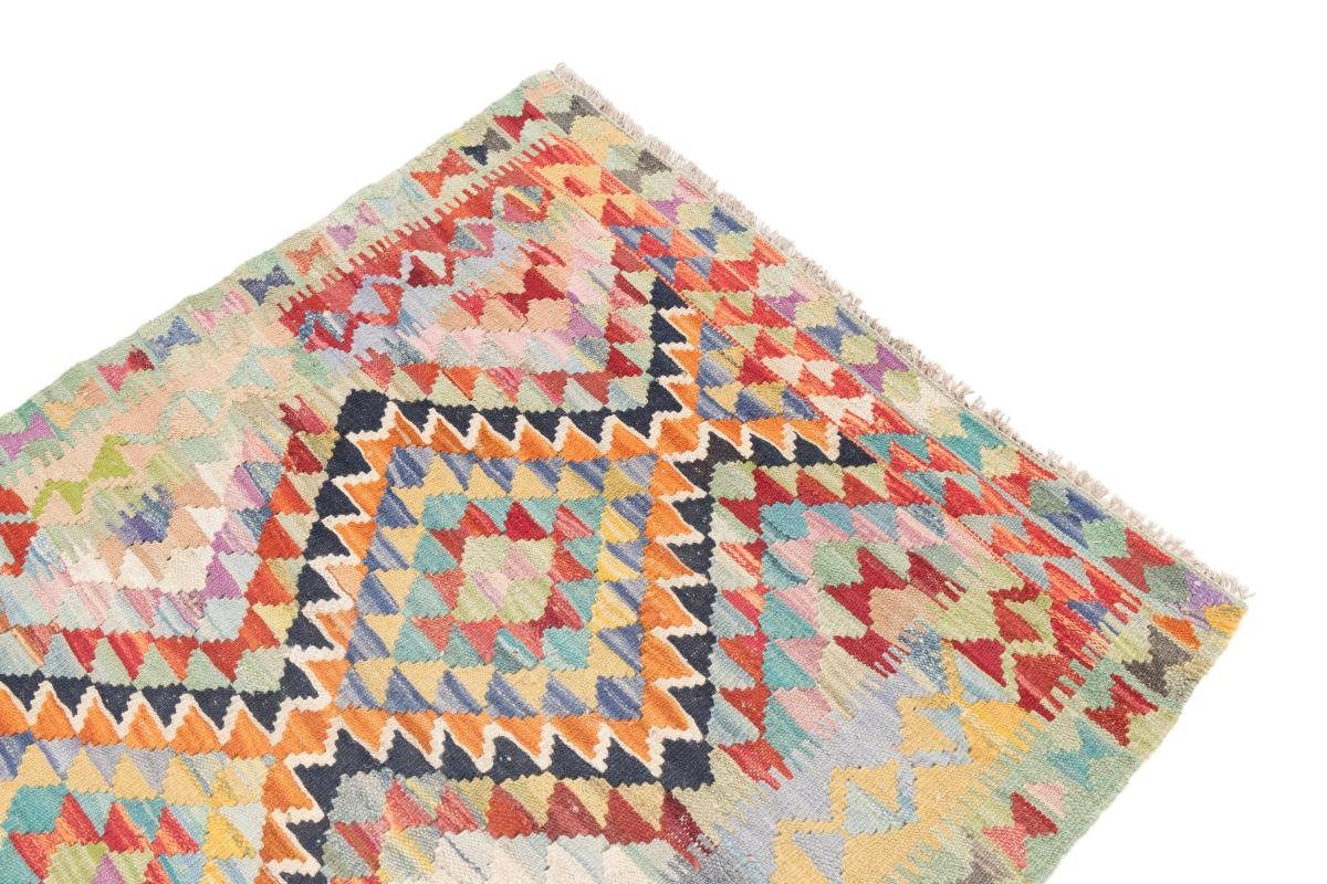 3 Nain Handgewebter mm Afghan Orientteppich, Kelim Trading, 81x108 Orientteppich rechteckig, Höhe:
