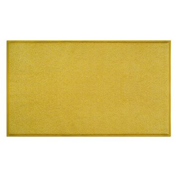 Fußmatte Karat Color, Schmutzfangmatte, viele Farben & Größen, aus Polyamid, Karat, rechteckig, Höhe: 3.9 mm, mit farblich abgestimmtem Gummirand