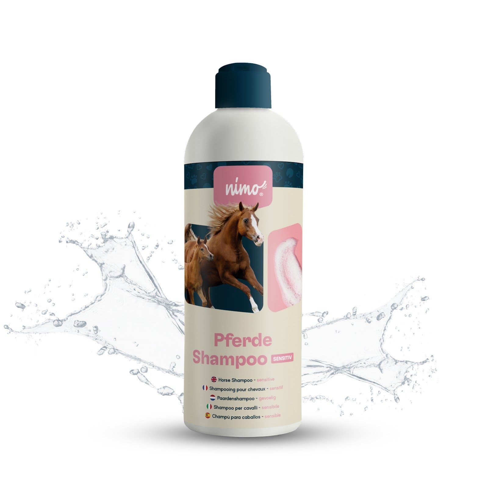 Tiershampoo Pferde Shampoo sensitiv