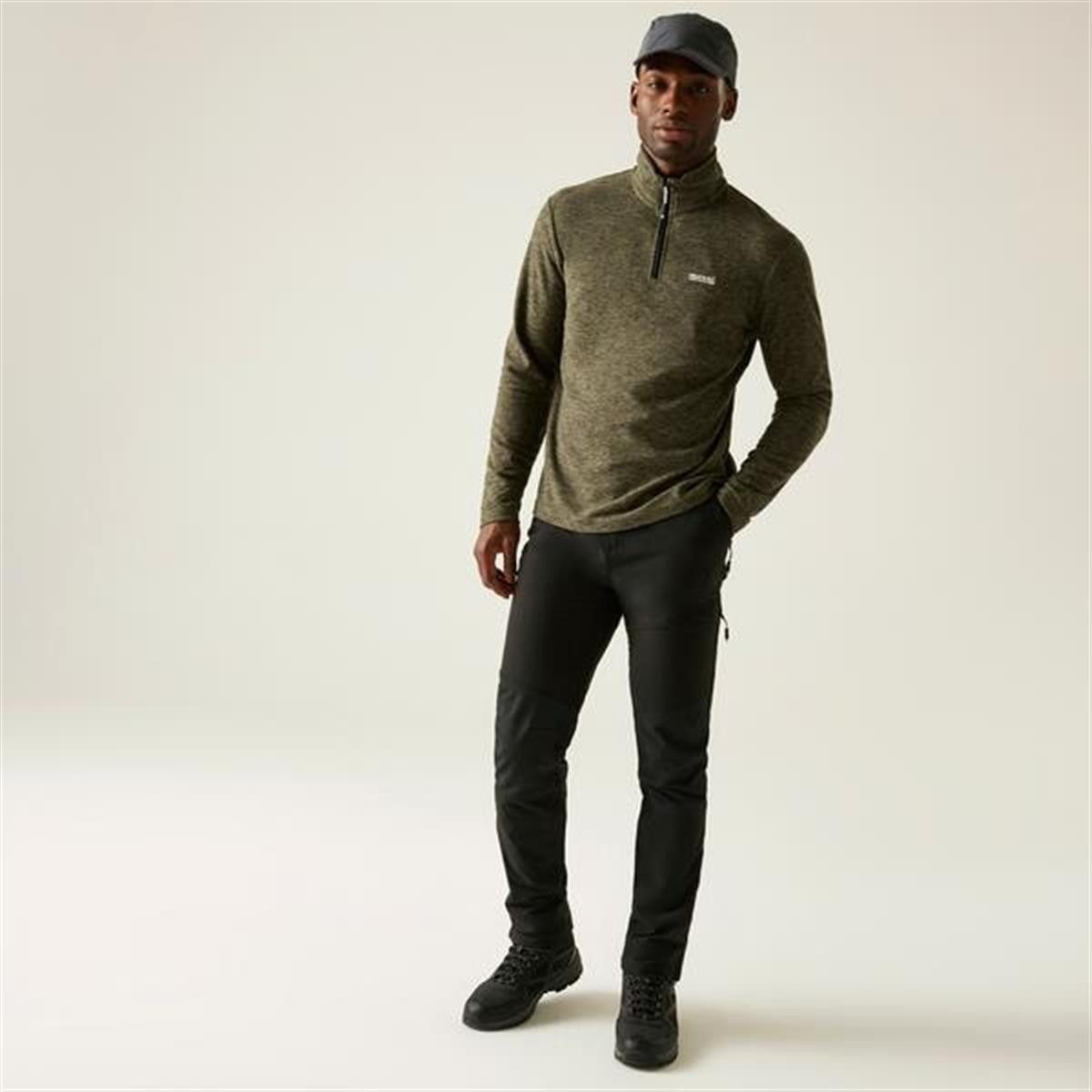 Regatta Fleecepullover Herren Fleece Jacke Halfzip - ThompsonMarl
