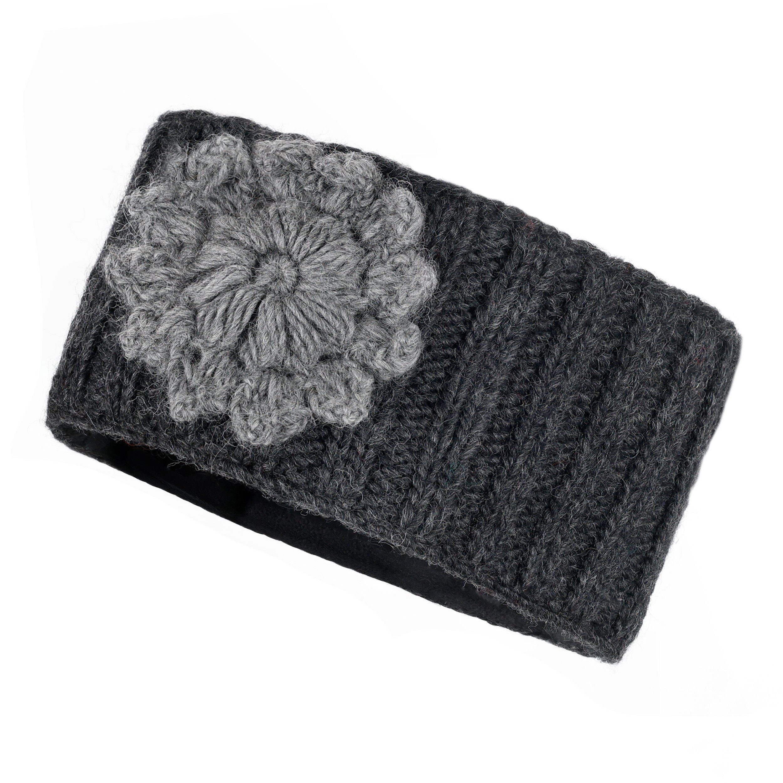 McRon Stirnband Modell Kristin gefüttert mit Fleece, hoher Schurwollanteil günstig online kaufen