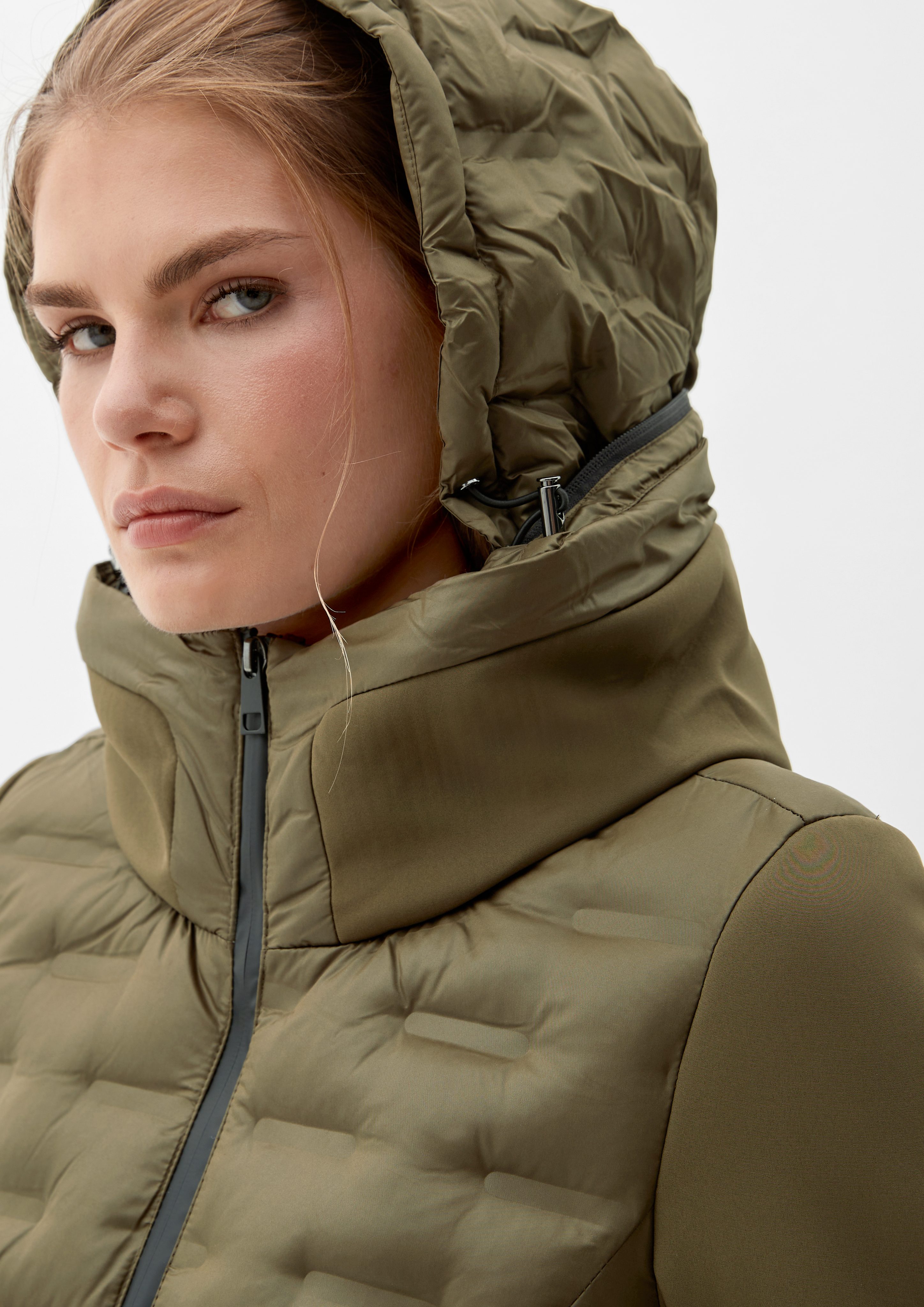s.Oliver Funktionsjacke Jacke mit verstaubarer Kapuze günstig online kaufen